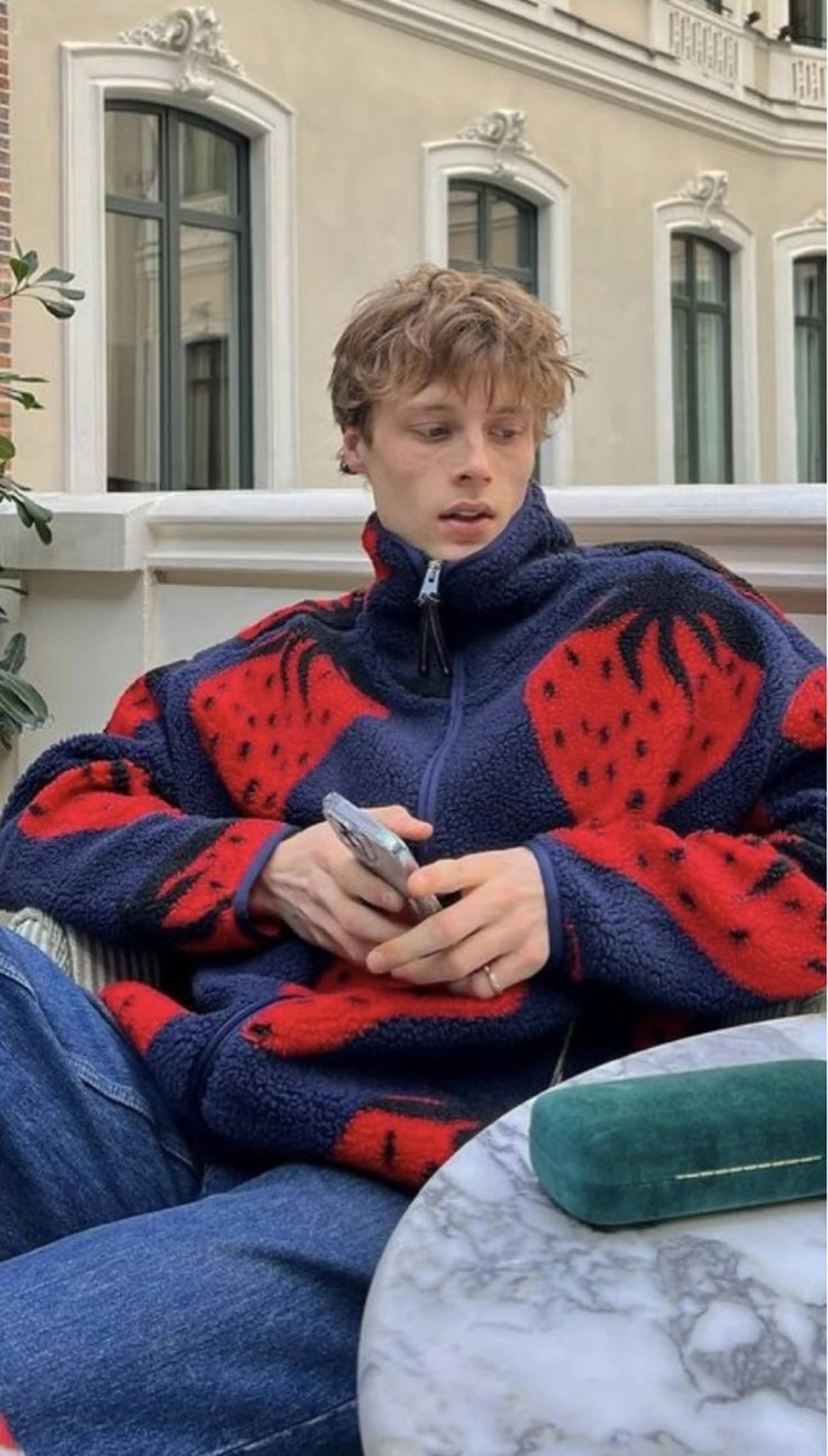 ショート カラー パーマ メンズ 新宿メンズパーマ ヨモギダのヘアスタイル