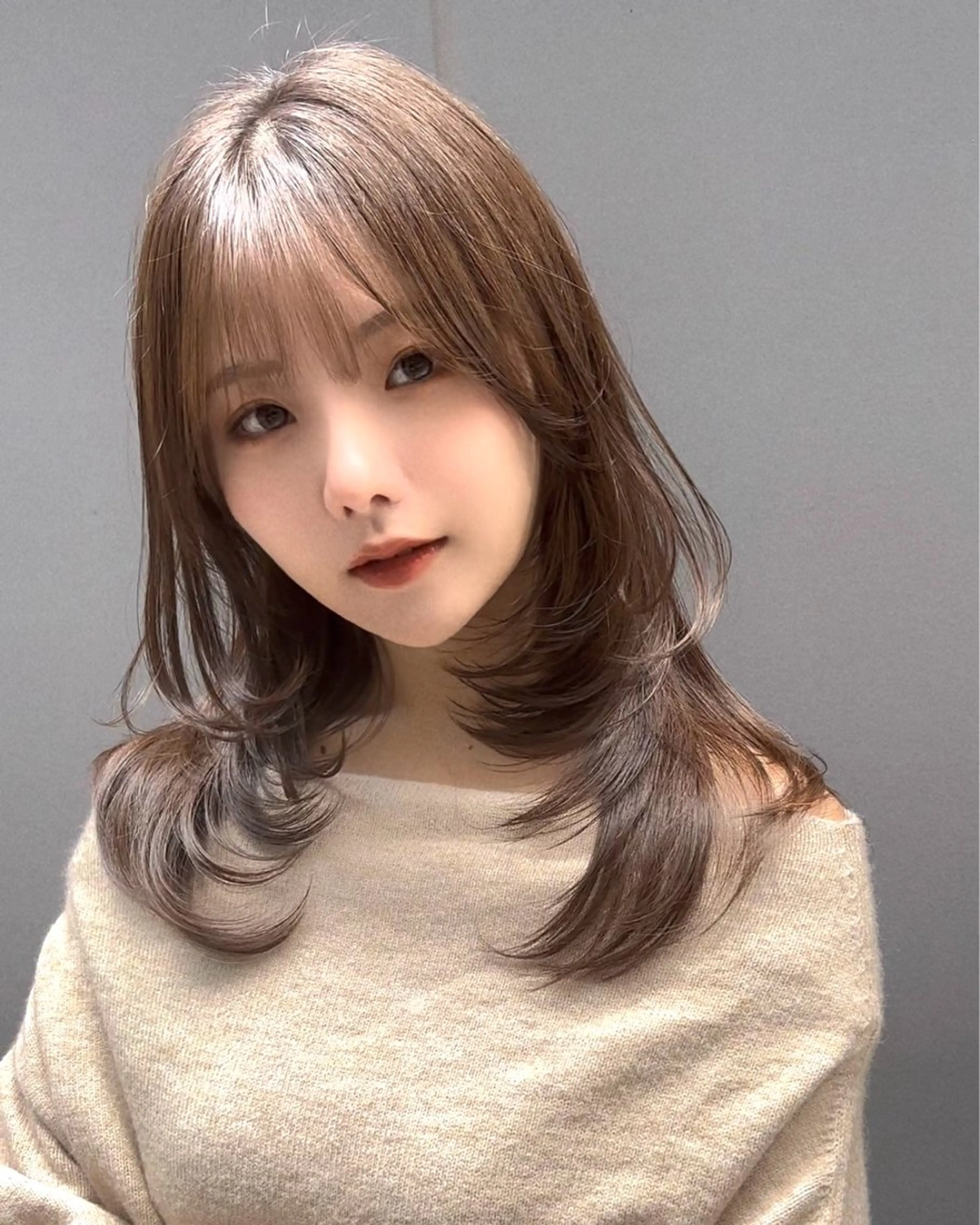 ミディアム レイヤー/髪質改善 🩶KAITOのヘアスタイル