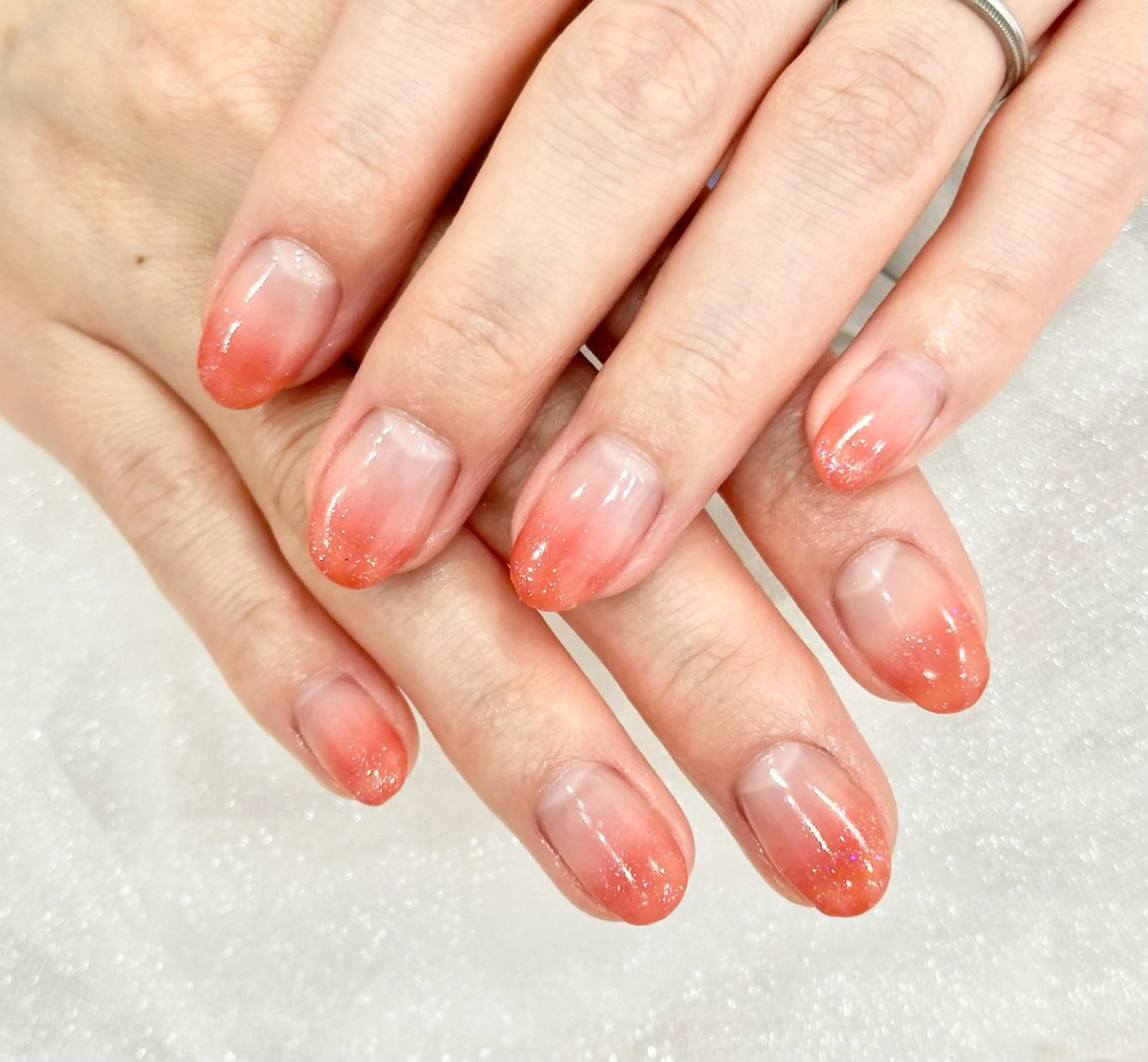 ネイル フレンチネイル シンプルネイル ハンドネイル ハンドケア DiaRily所属・diarily はるひのネイルデザイン