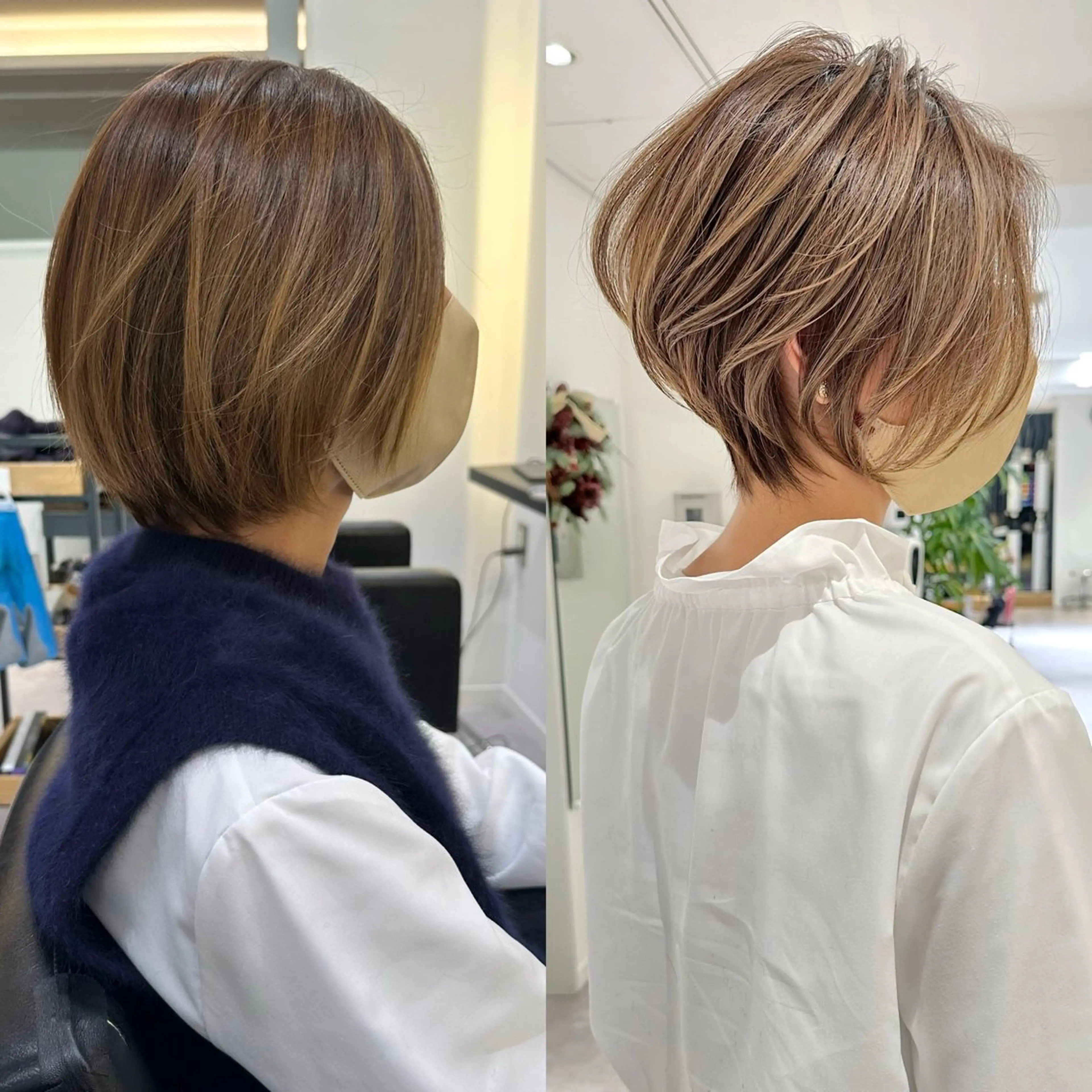 ショート カット 高橋 佳愛のヘアスタイル