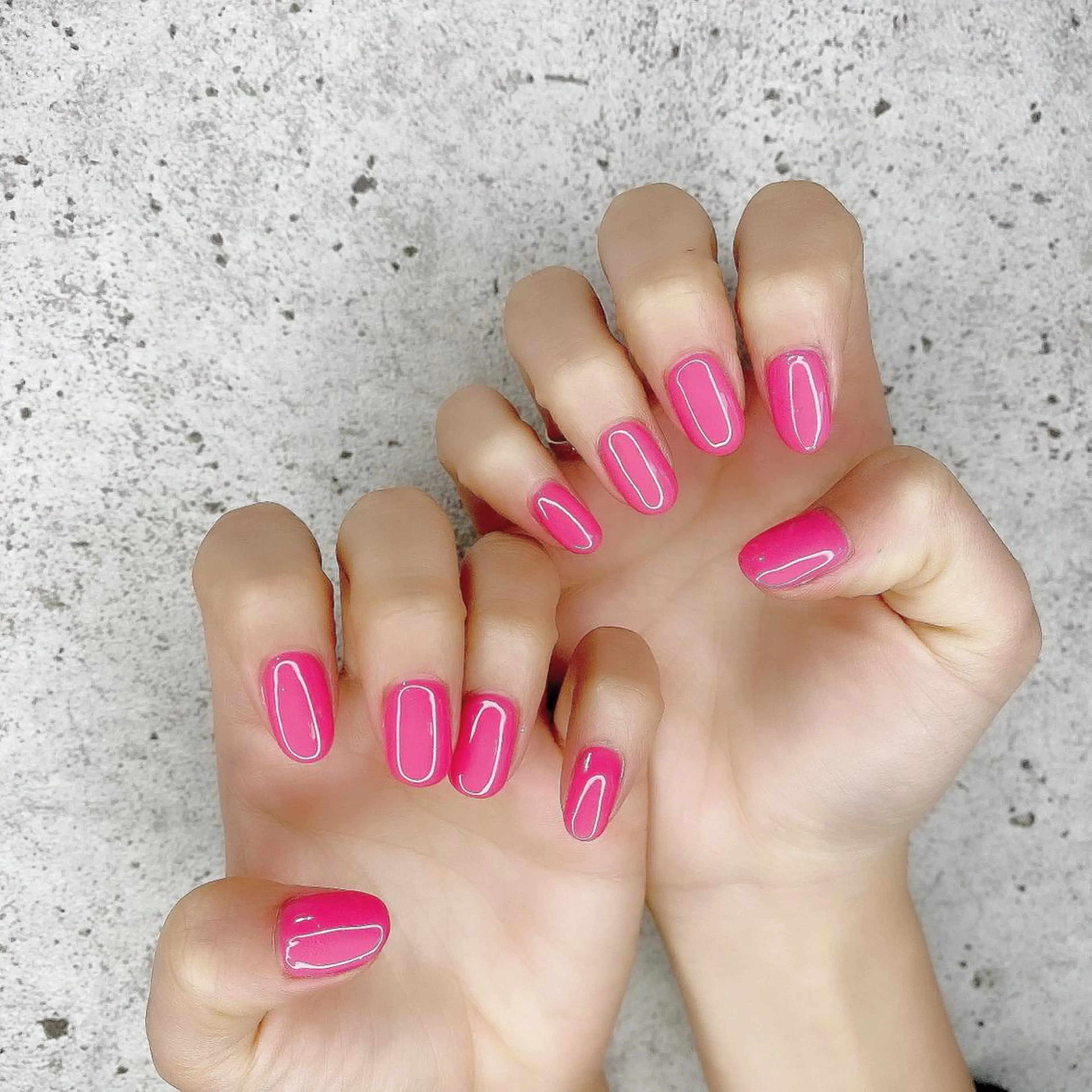 ミディアム カラー パーマ ヘアアレンジ メンズ キッズ ネイル マツエク・マツパ Salon Ｋのネイルデザイン