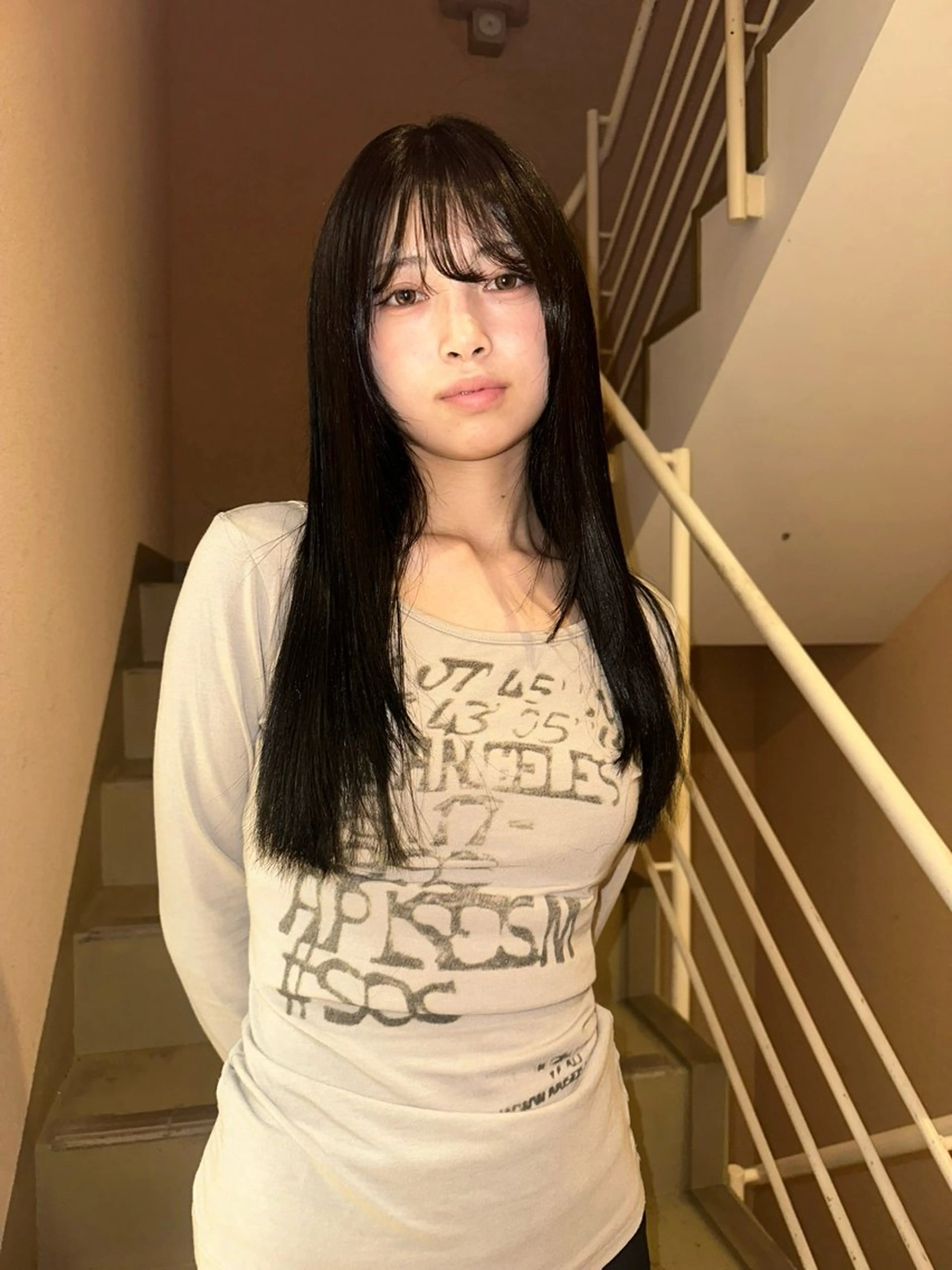 ロング カット ヘアカラー 🍇透明感カラー/ カットひかる🍒のヘアスタイル