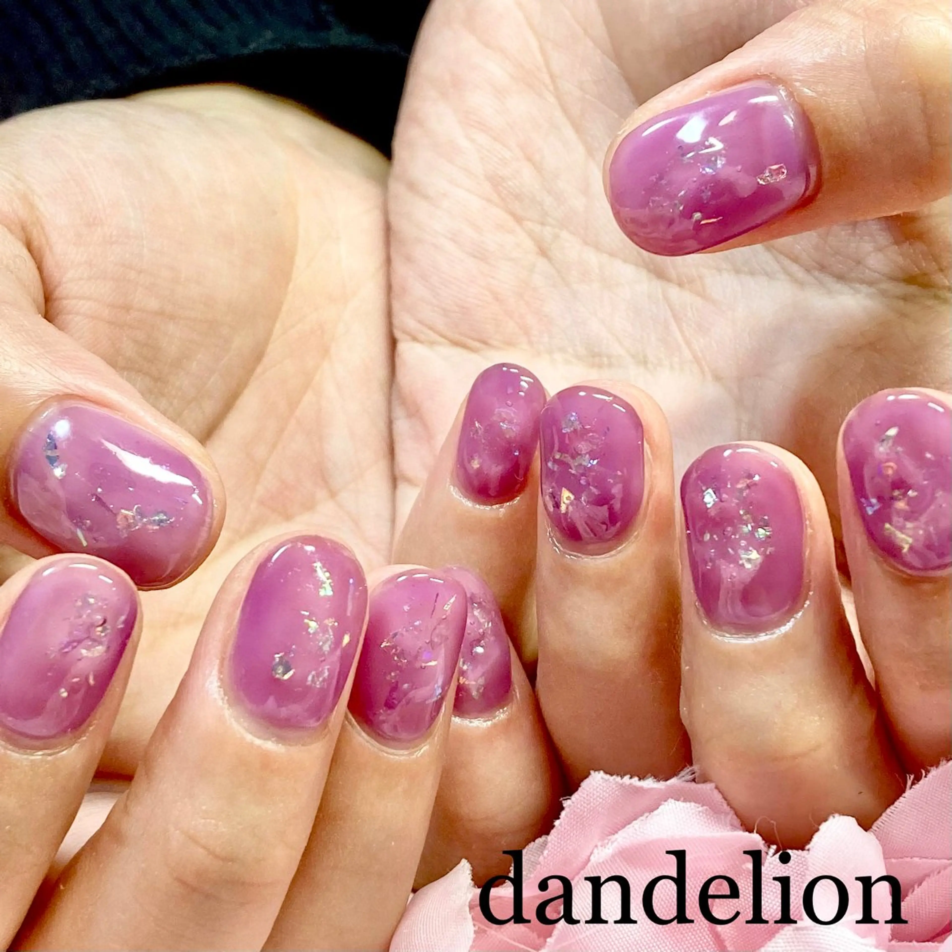 ネイル ハンドネイル ハンドケア dandelion ダンデライオンのネイルデザイン