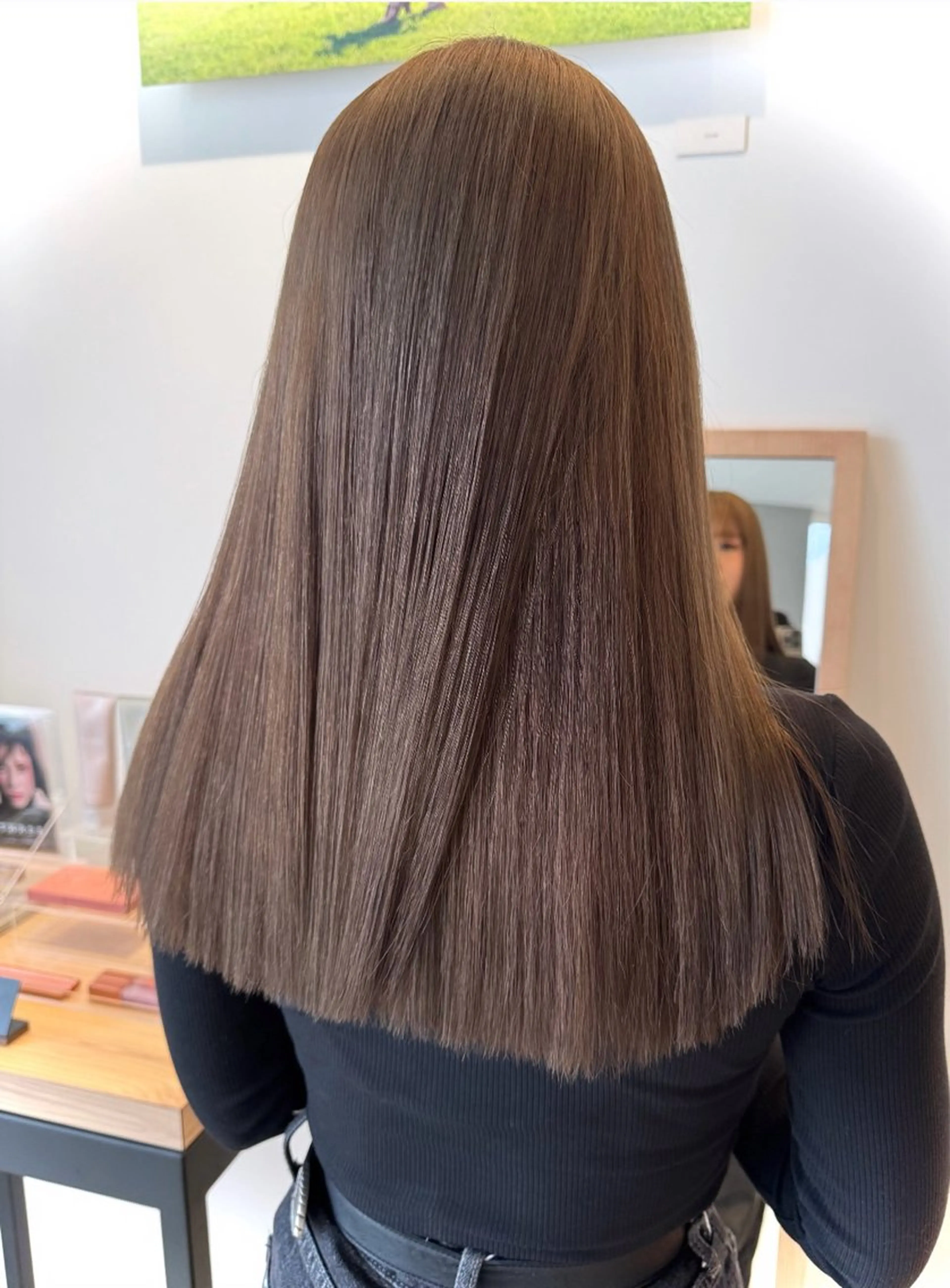 ロング ヘアカラー トリートメント SOYON nanamiのヘアスタイル