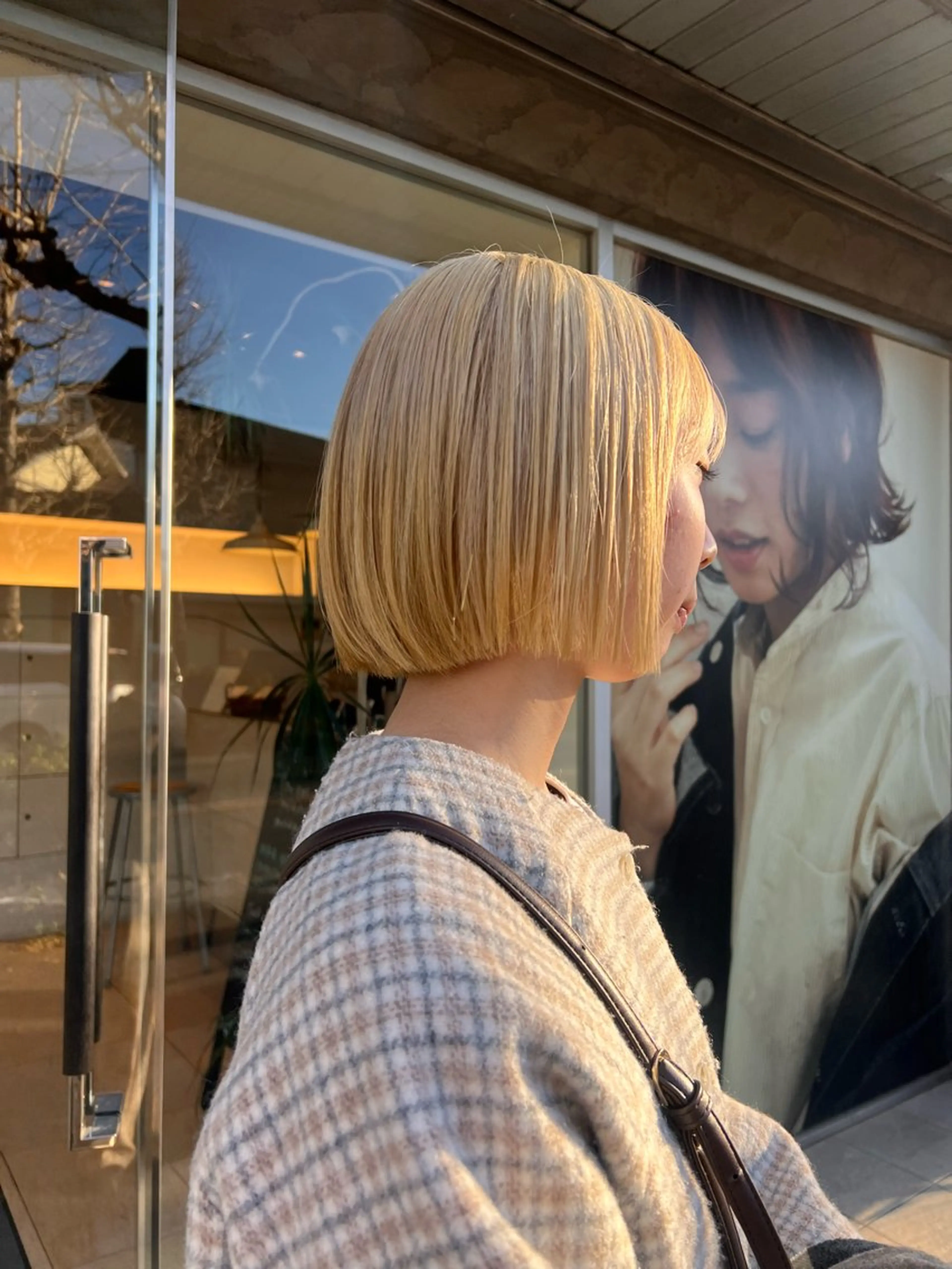 ミディアム ヘアカラー リリカ🐈‍⬛ブリー チカラー/上永谷のヘアスタイル