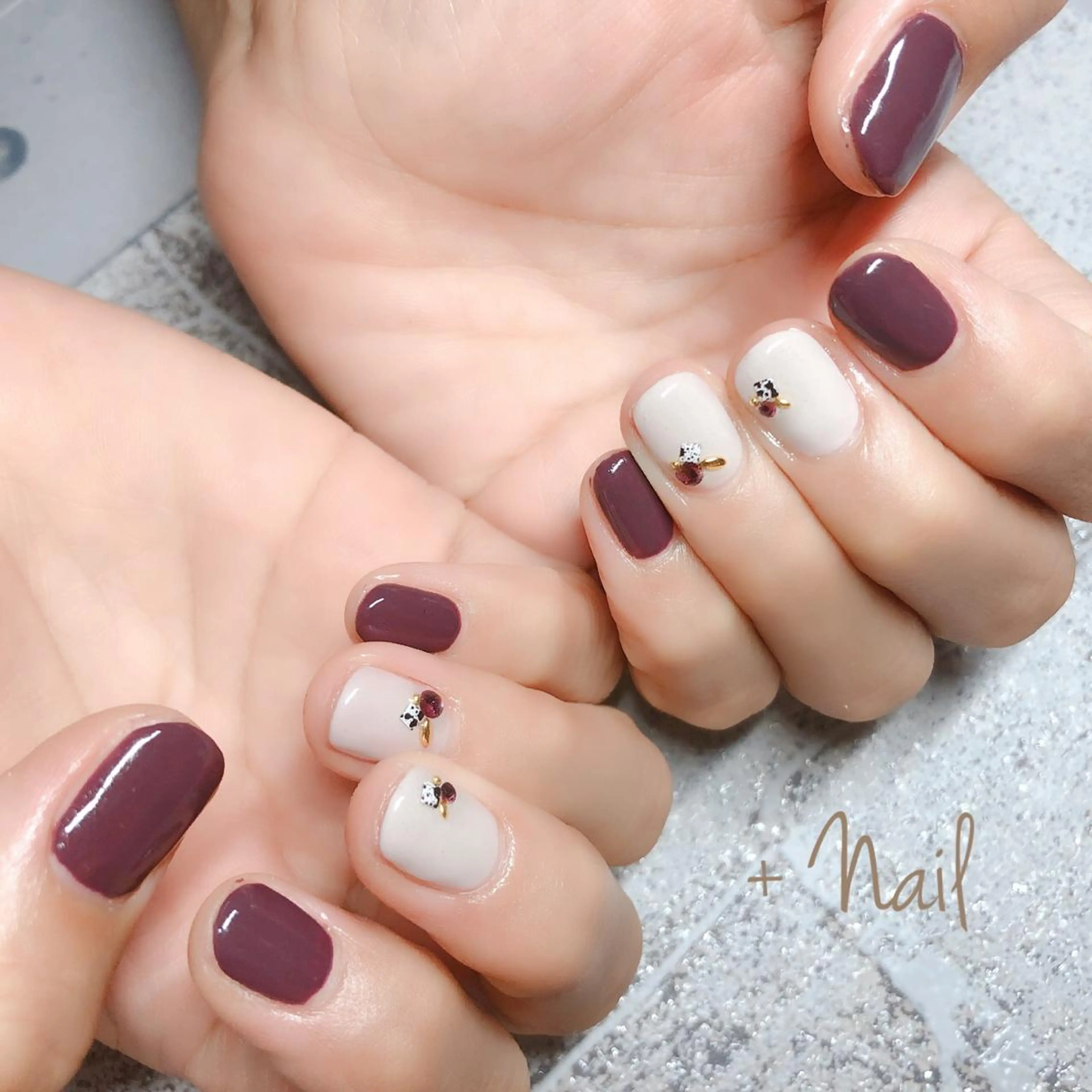 ネイル Aim* 深爪・自爪育成専門店のネイルデザイン