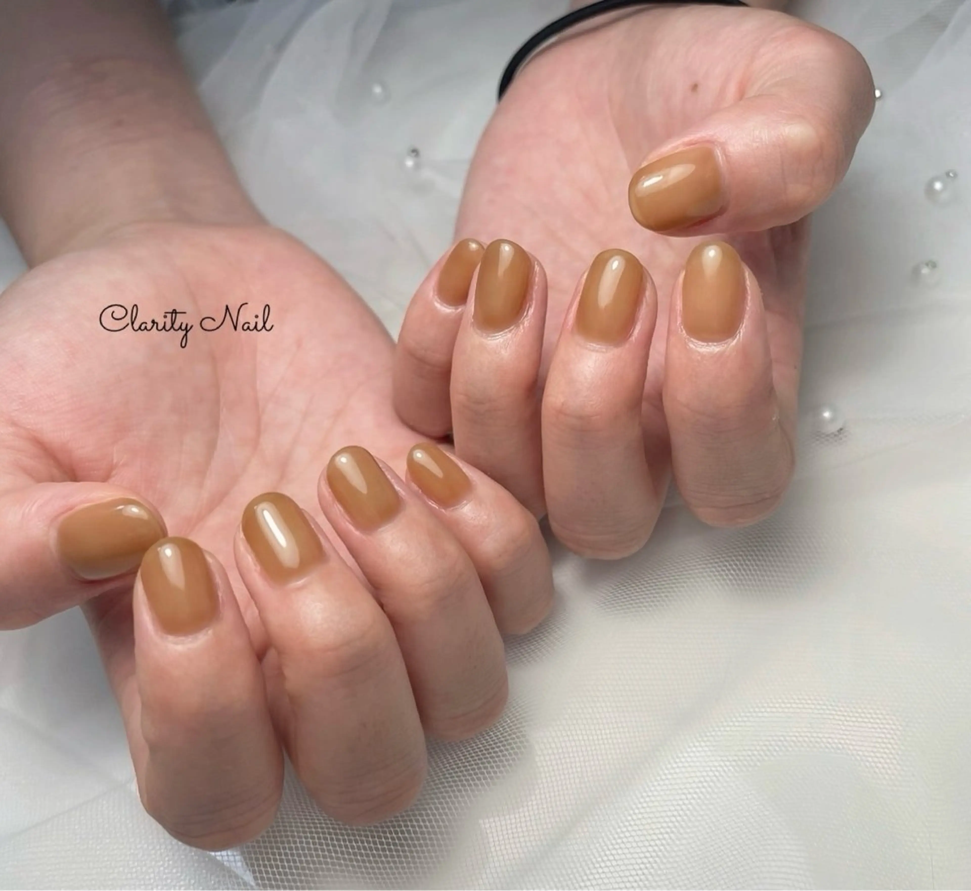 ネイル ワンカラーネイル ハンドネイル Clarity Nailのネイルデザイン