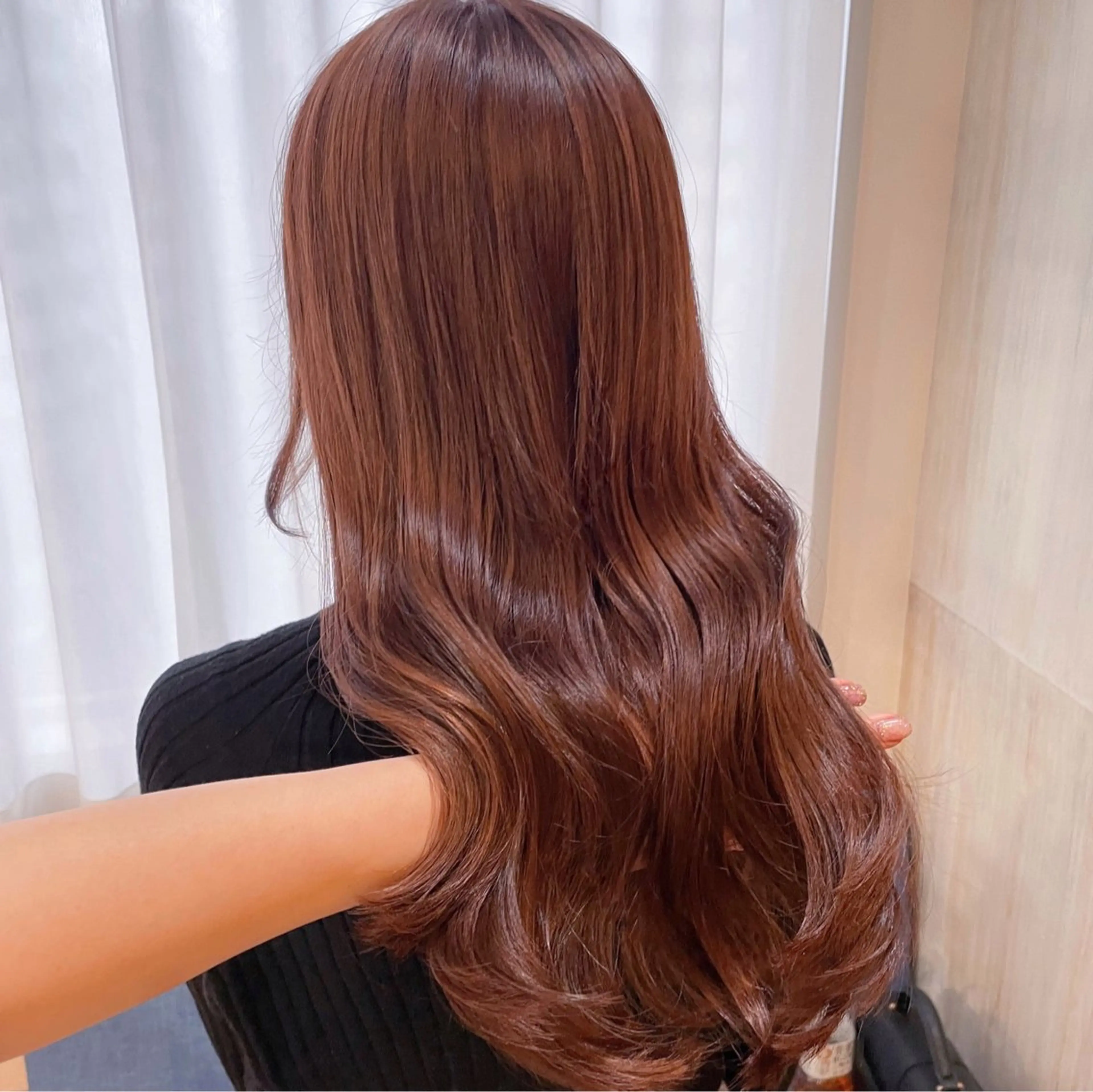 艶髪コース⭐️カットカラー、高級TOKIOトリートメント💗の写真