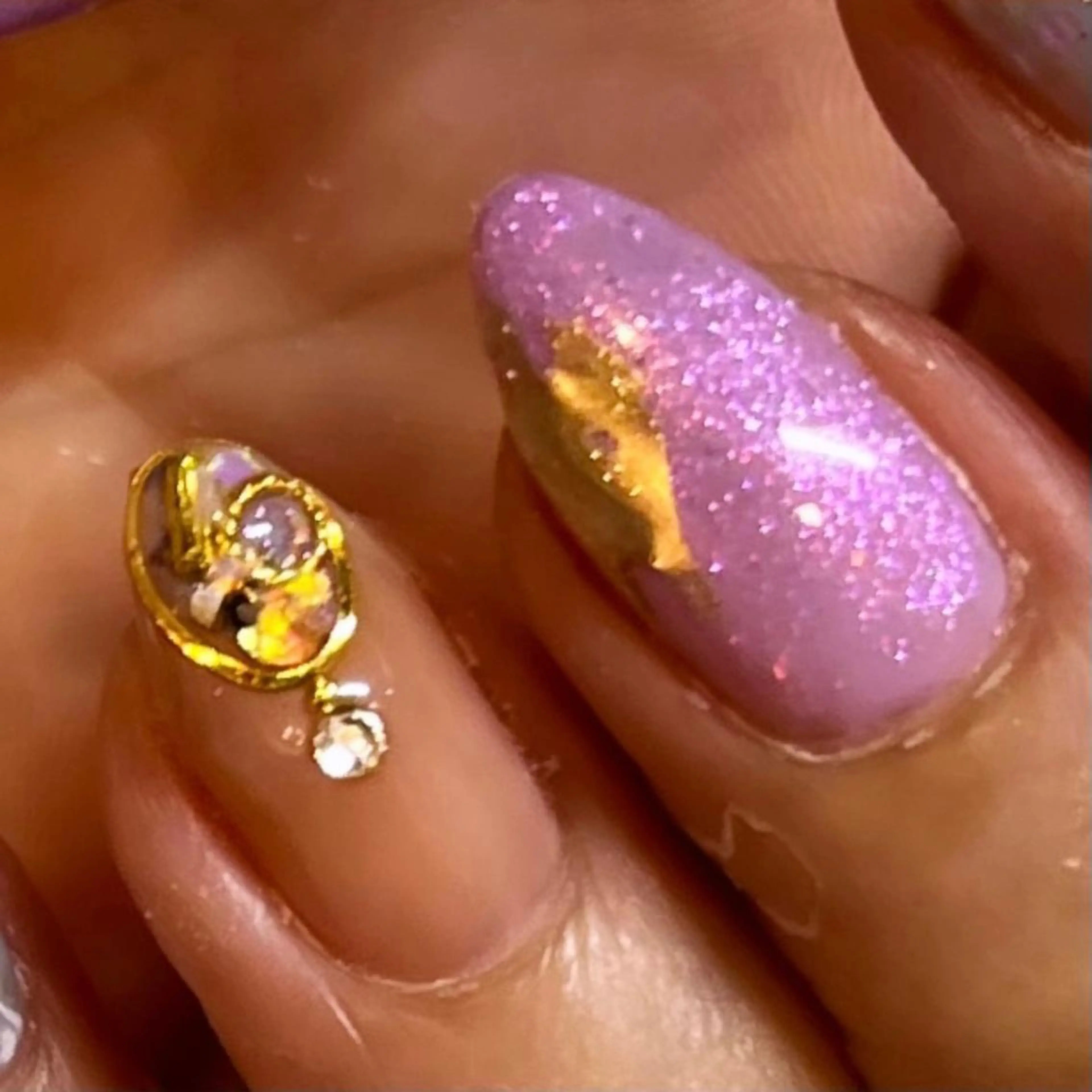 セミロング ネイル MKY salonのネイルデザイン