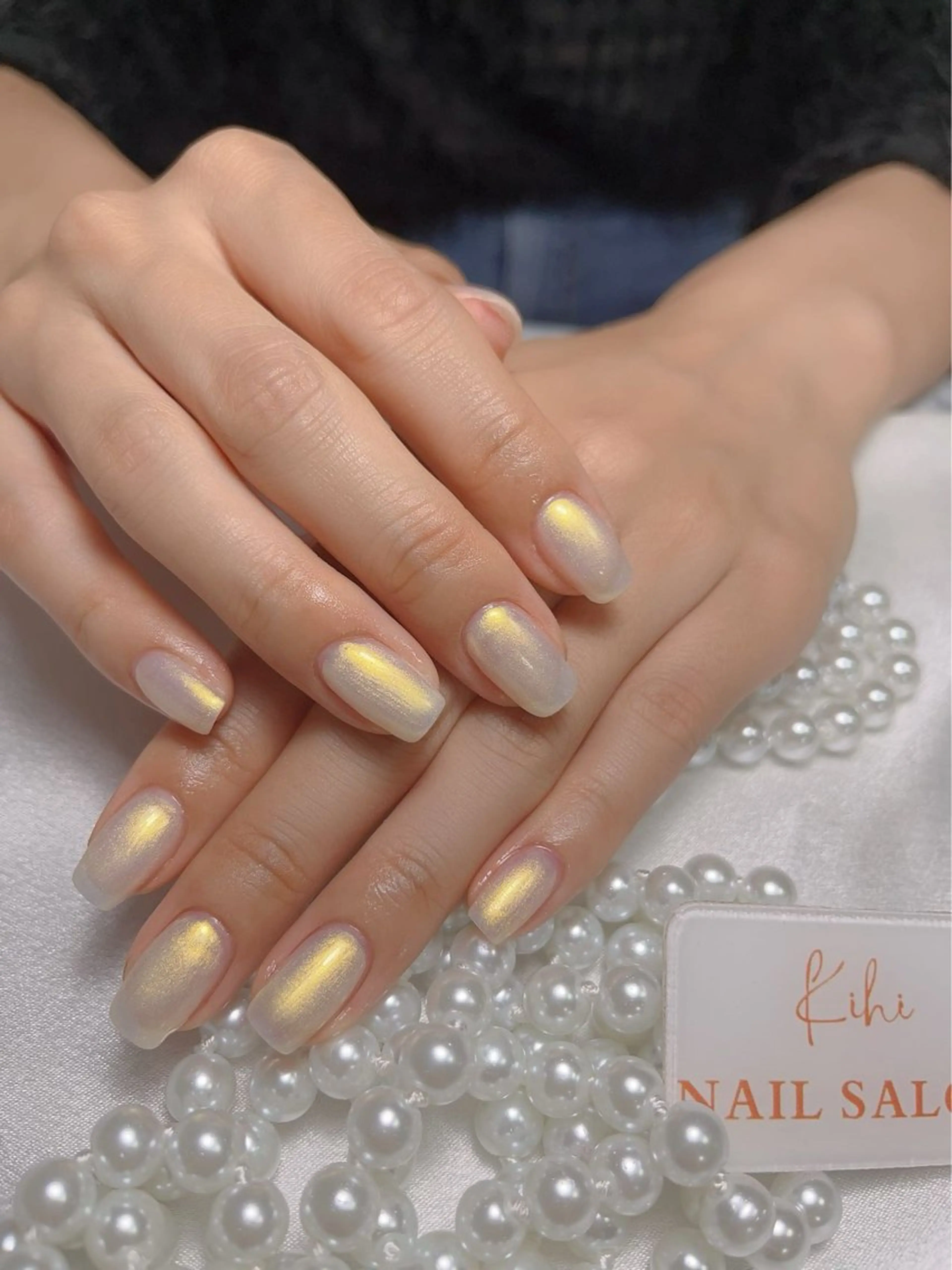 ネイル アートネイル フレンチネイル ジェルネイル グラデーション 韓国ネイル ハンドネイル 💕鈴木ユリ パラジェル/オフ無料のネイルデザイン