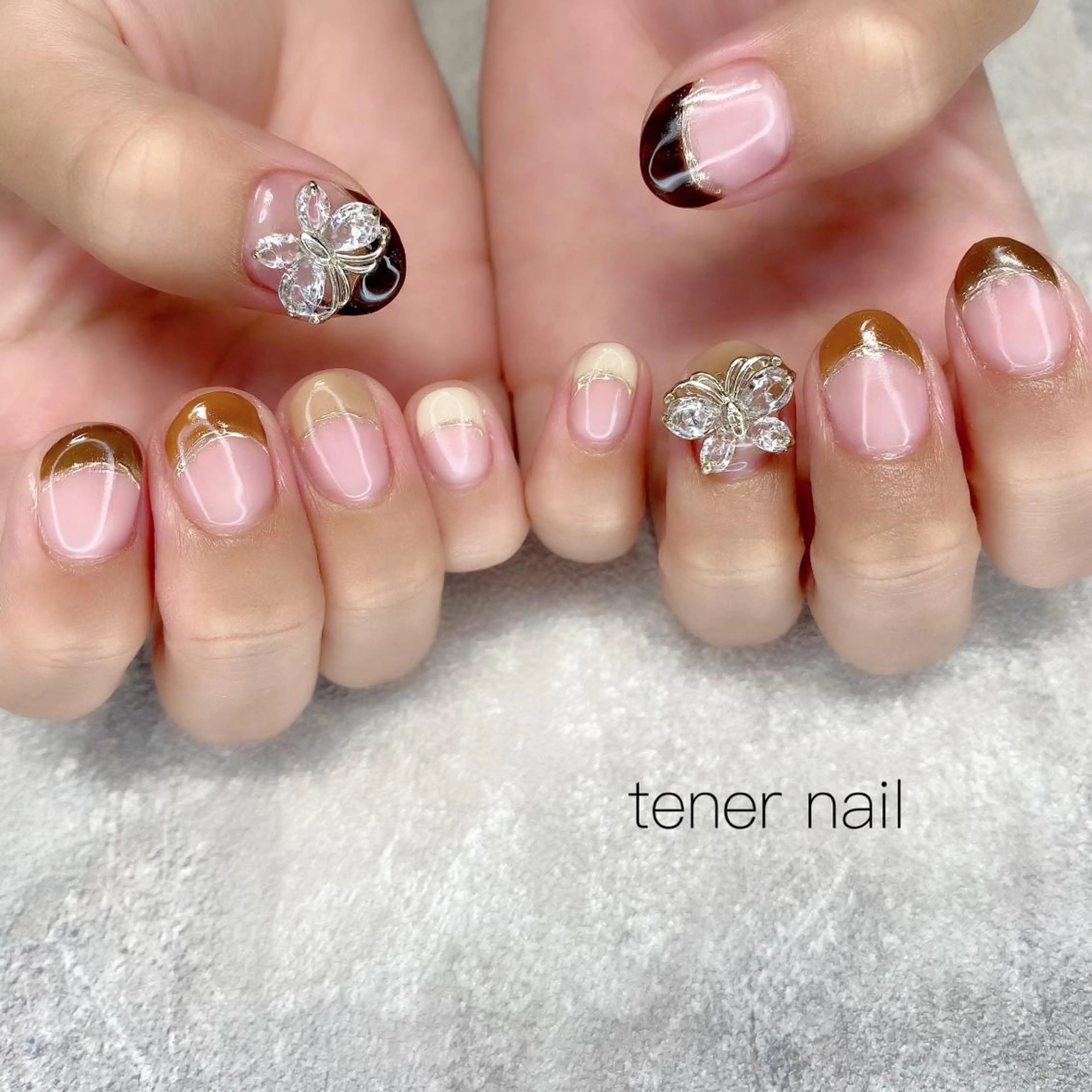 ネイル フレンチネイル tener  nail  テネルネイル所属・テネルネイル tener nailのネイルデザイン
