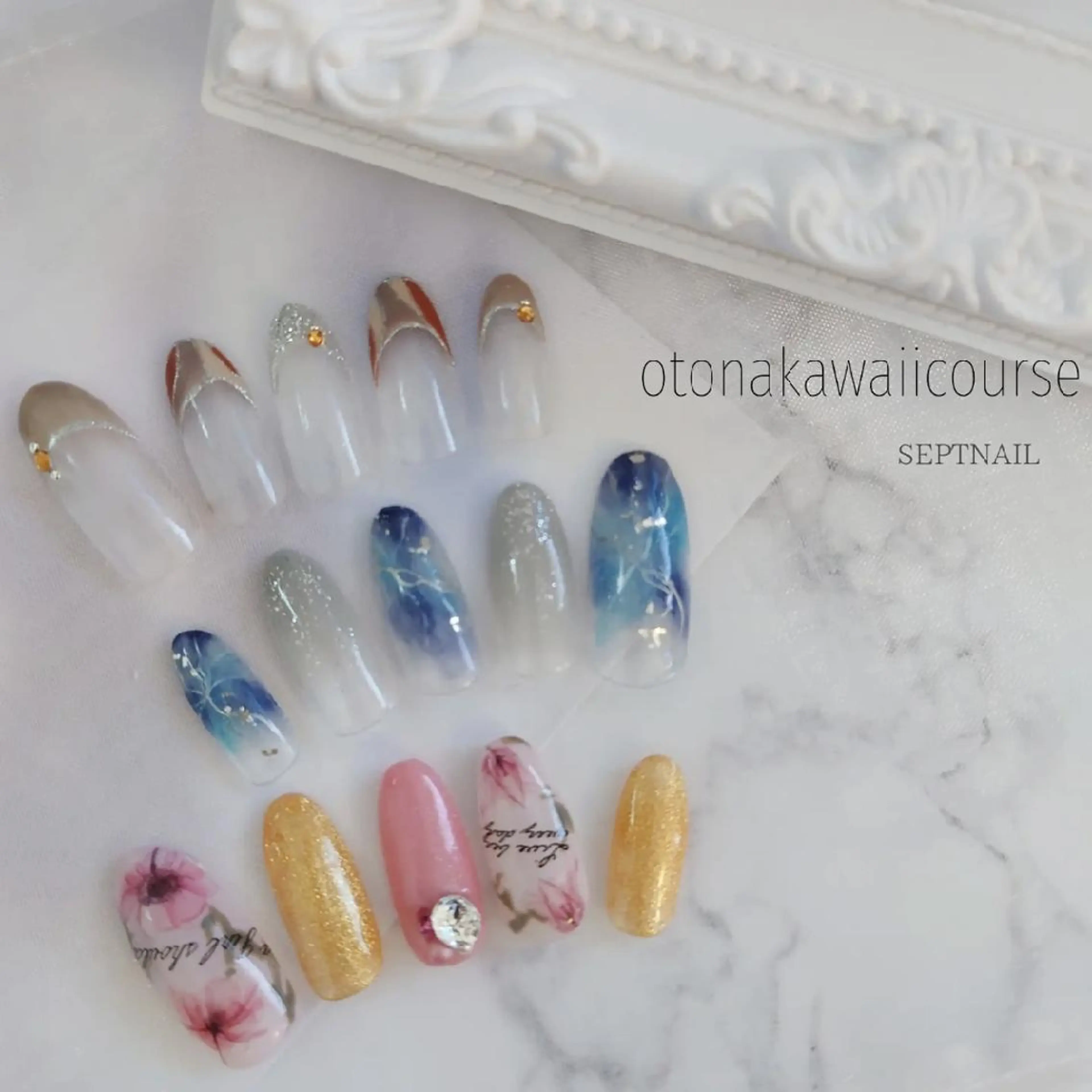 ネイル SEPTNAIL 中澤のネイルデザイン