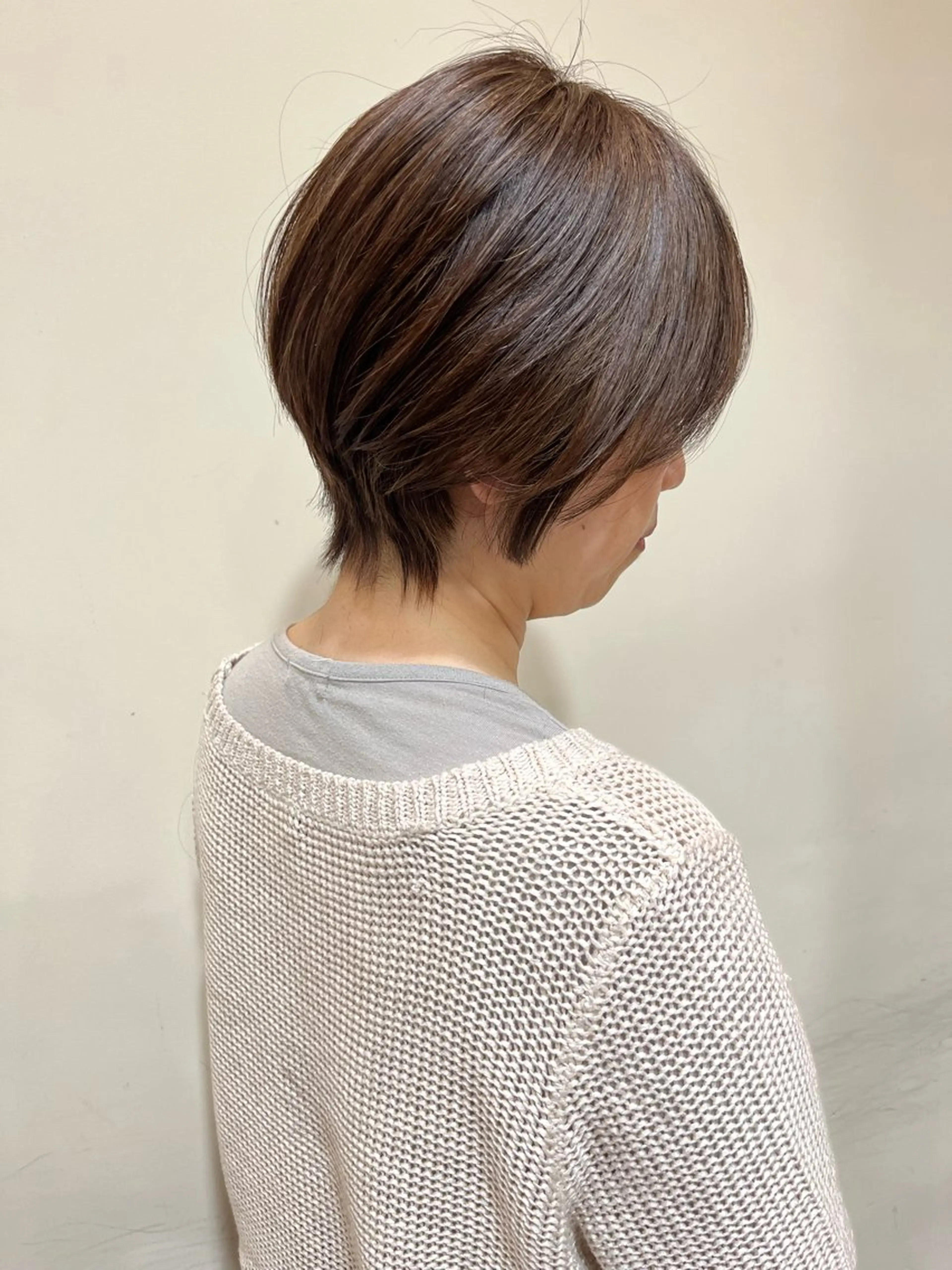 ショート カラー 💫レイヤーカット✨ 透明感カラー工藤雄大のヘアスタイル
