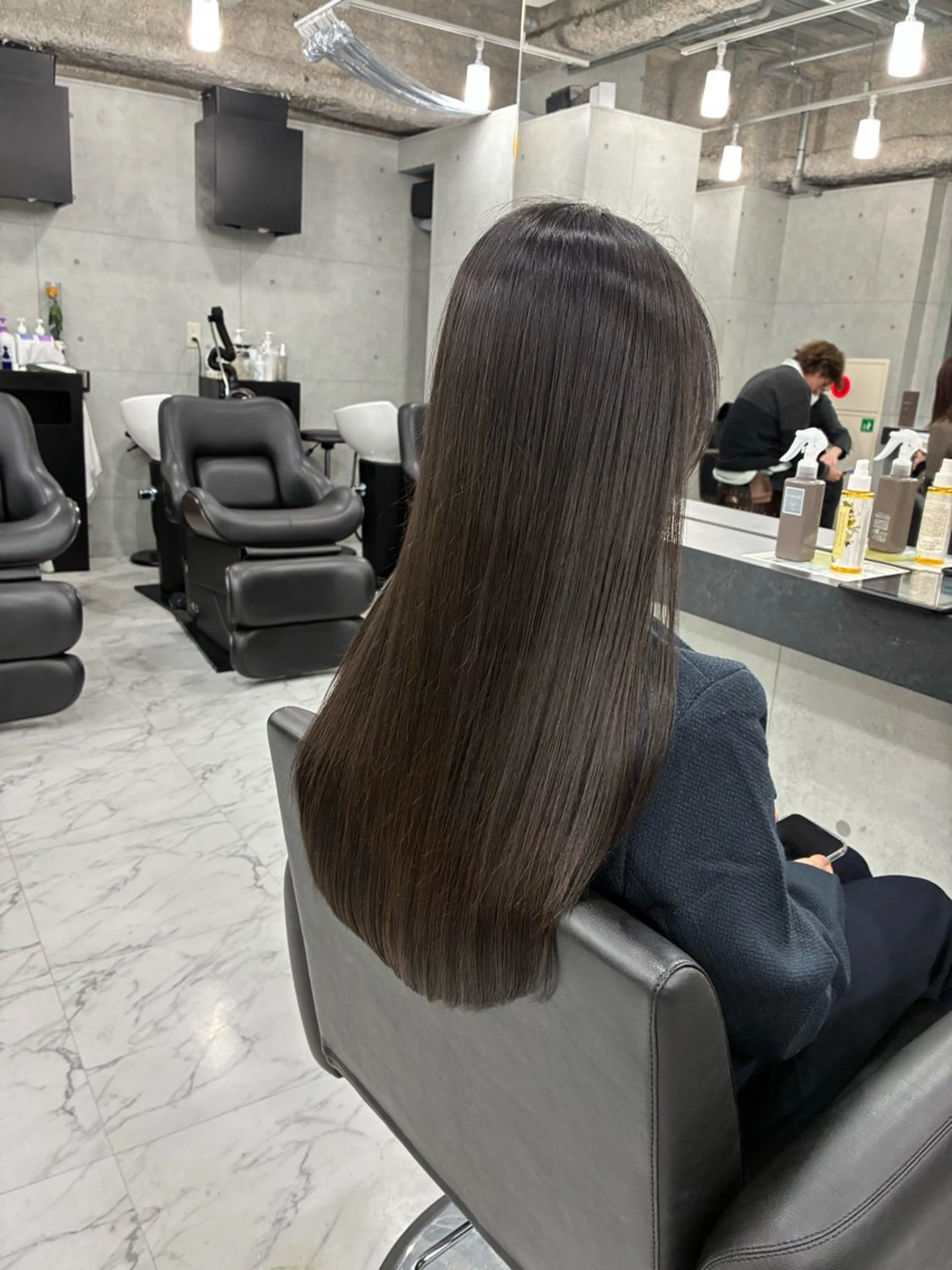 ロング カラー カット ヘアカラー トリートメント Endearing所属・Endearing 北澤那未🌟銀座のヘアスタイル