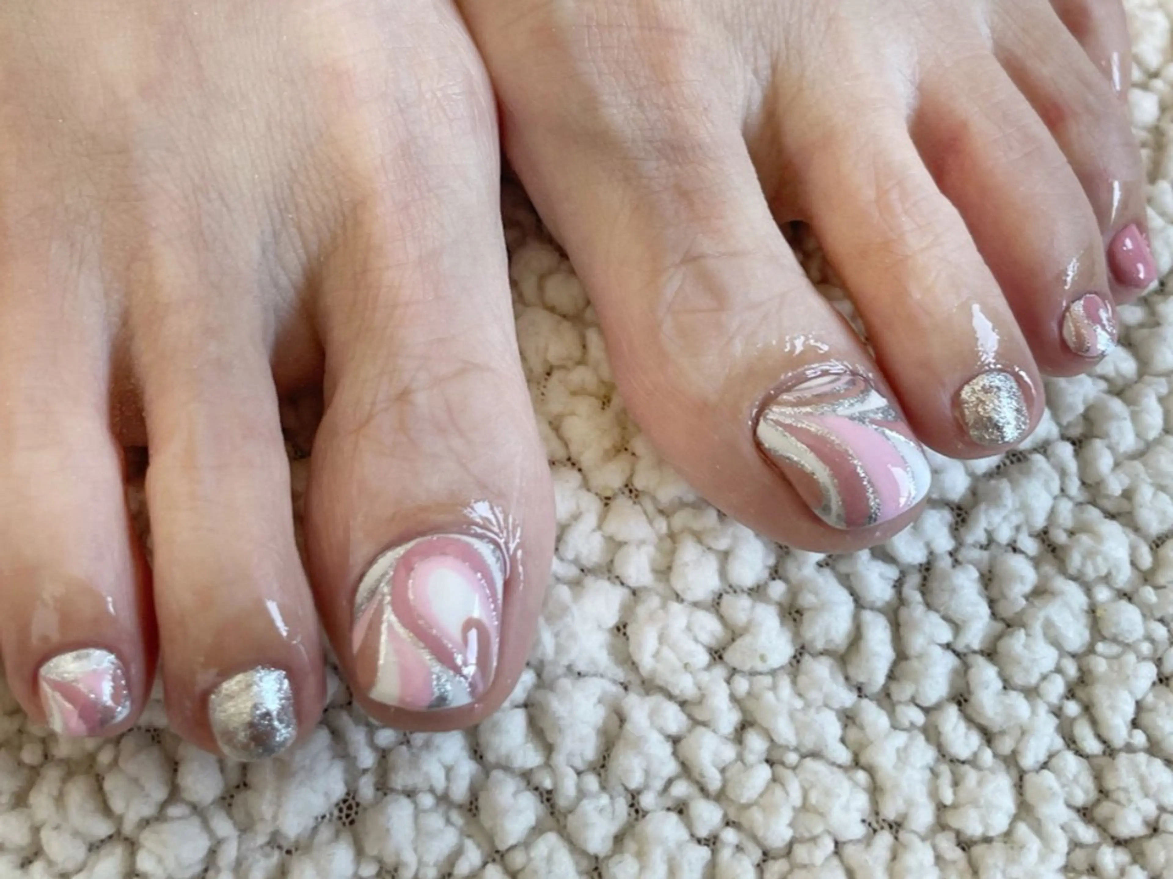 ネイル フットネイル nail ayacaのネイルデザイン