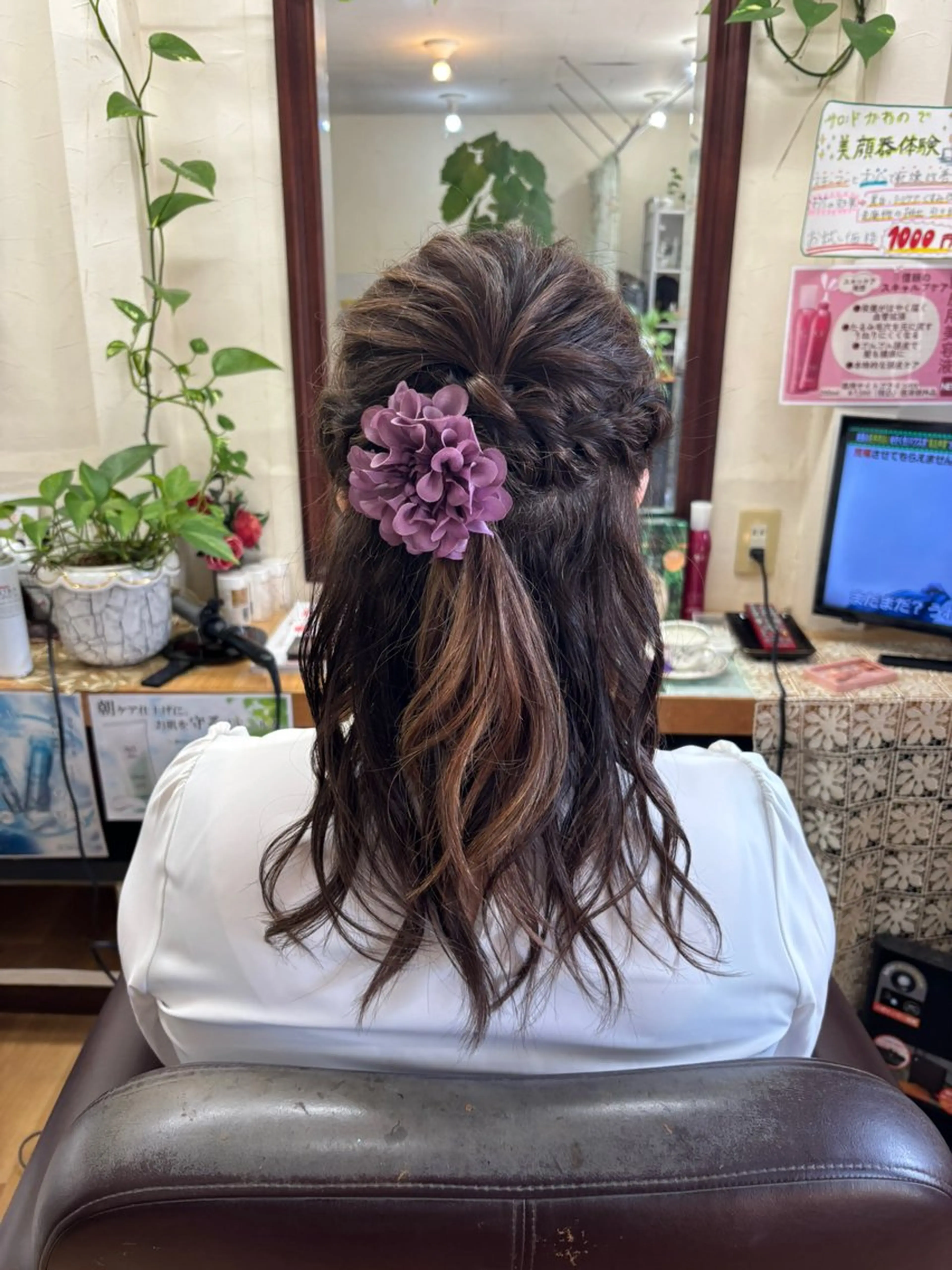 ロング サロンド・かわの所属・Birth& Bloom【さあや】のヘアスタイル