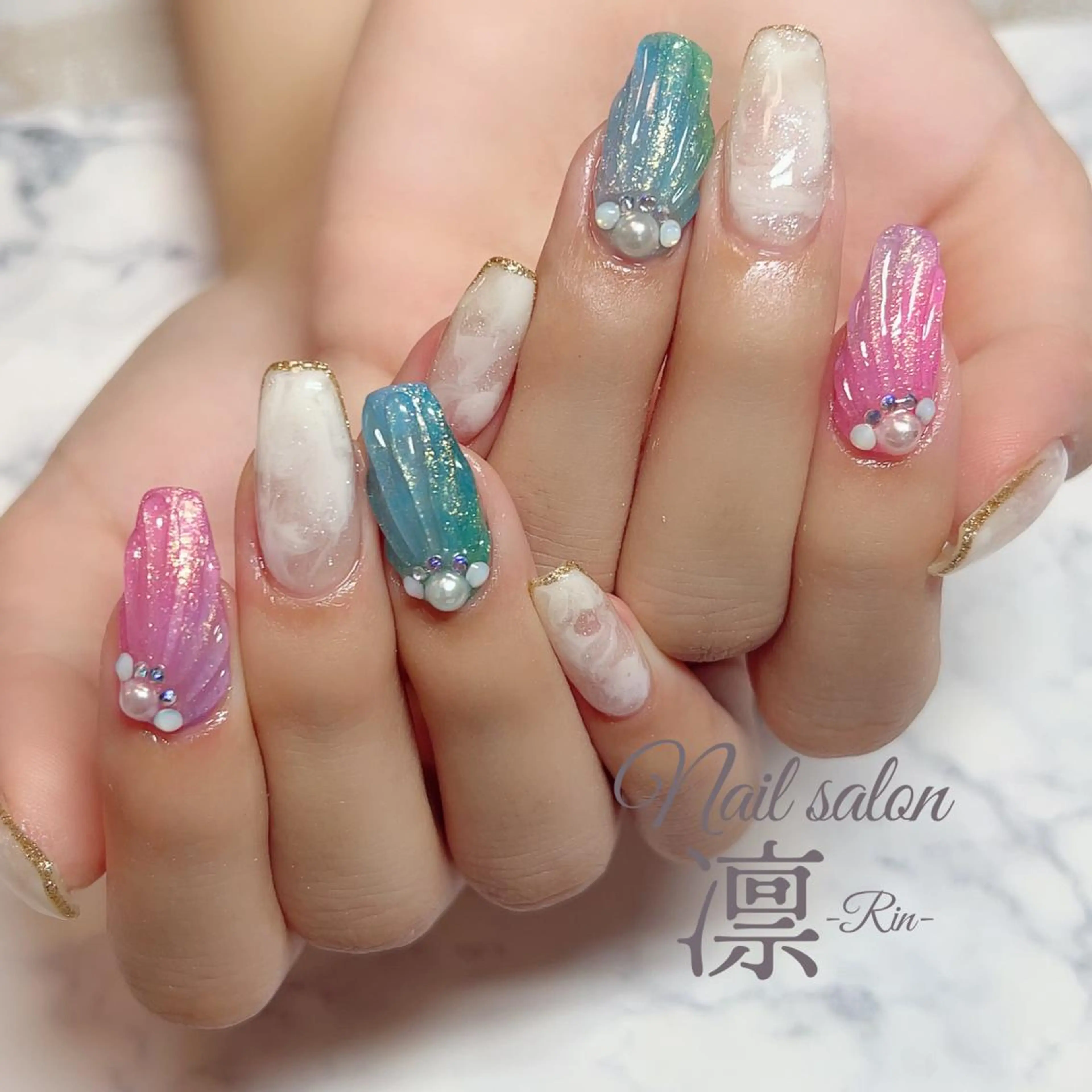 ネイル ジェルネイル private salon凛のネイルデザイン