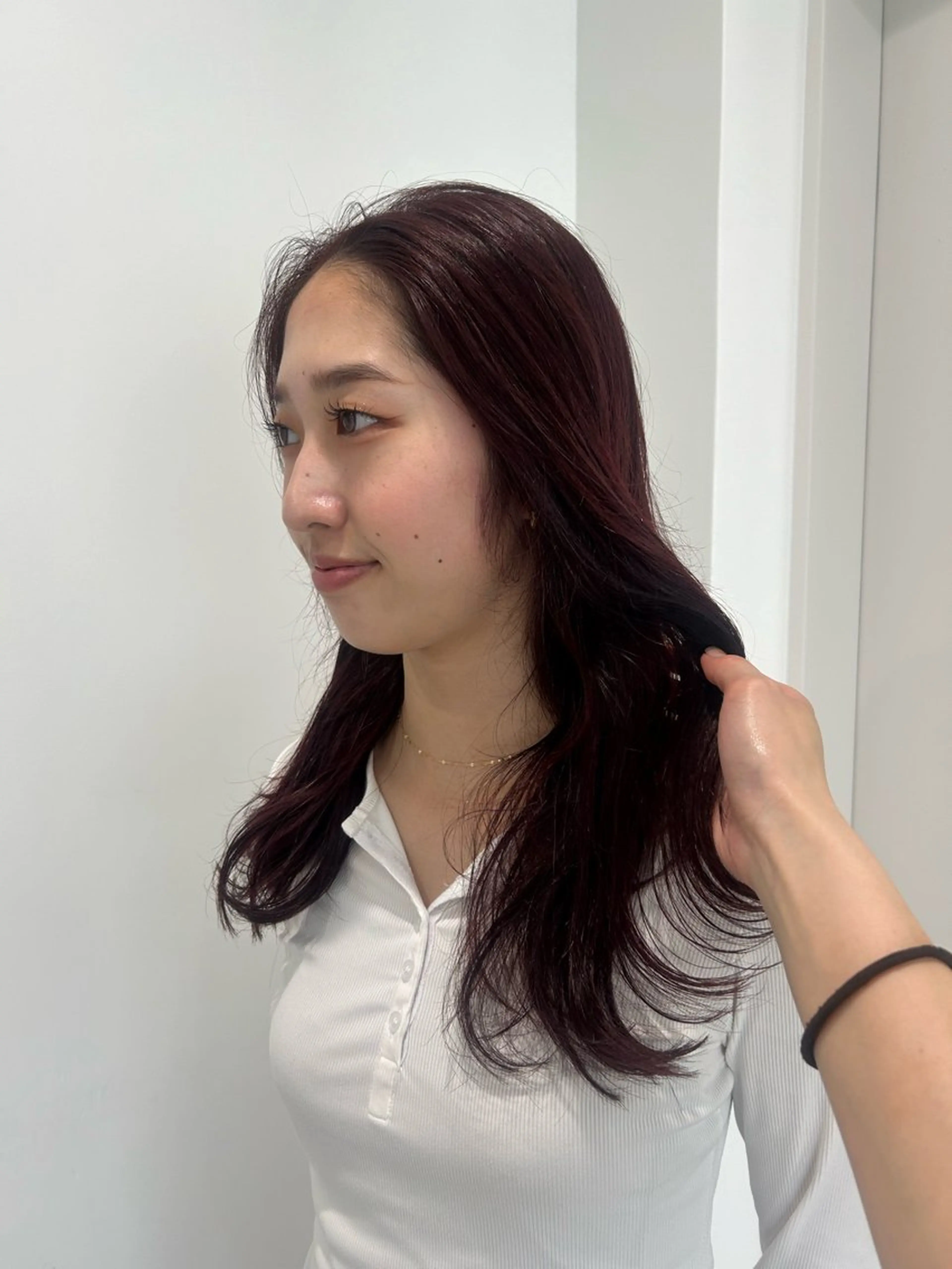 ロング カラー 愛結 暖色カラー🎀🩰のヘアスタイル