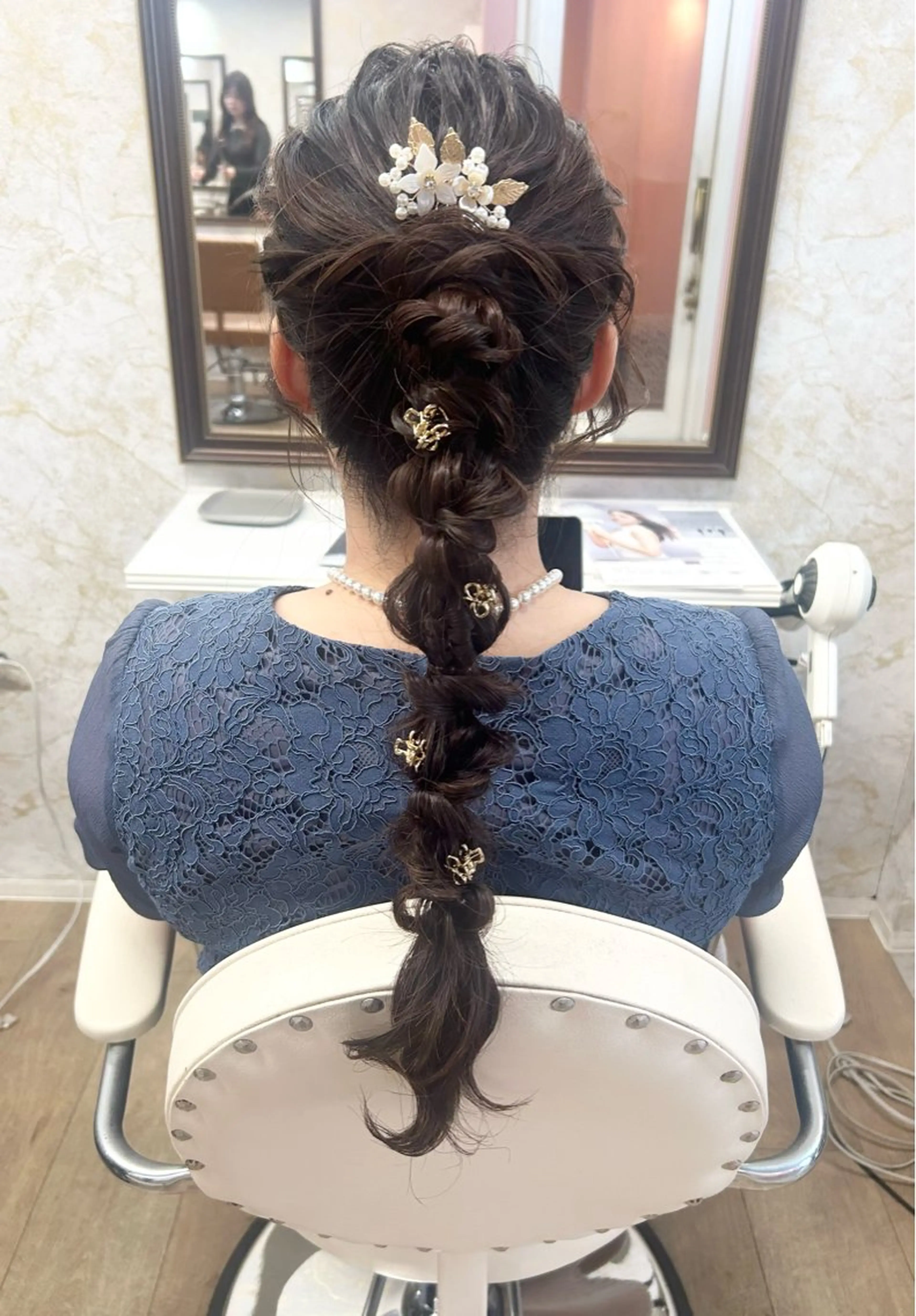 ロング 梅田/韓国ヘア /アレンジ/manaのヘアスタイル