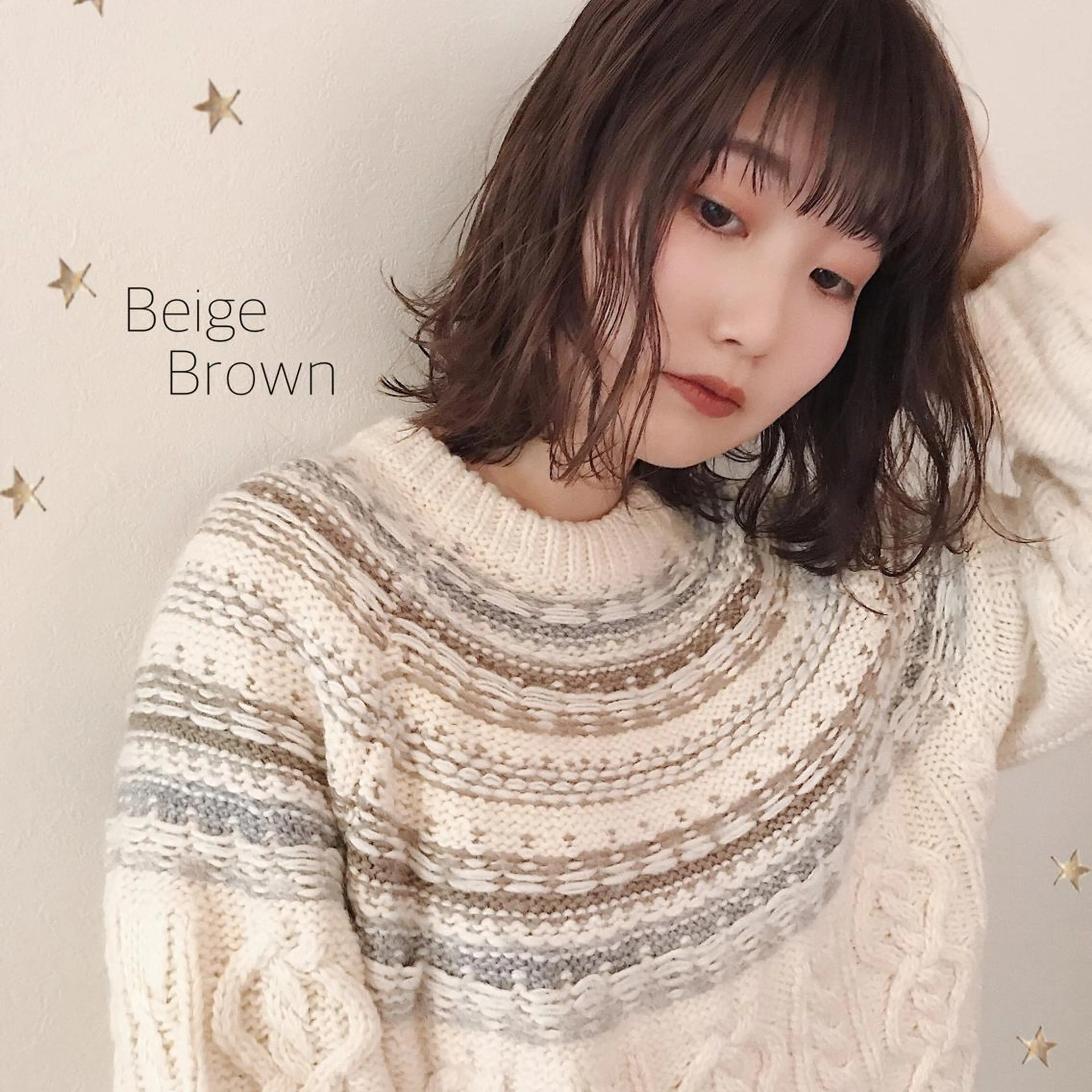 ミディアム カラー ヘアカラー トリートメント salon AKIRA所属・市川 千夏のヘアスタイル