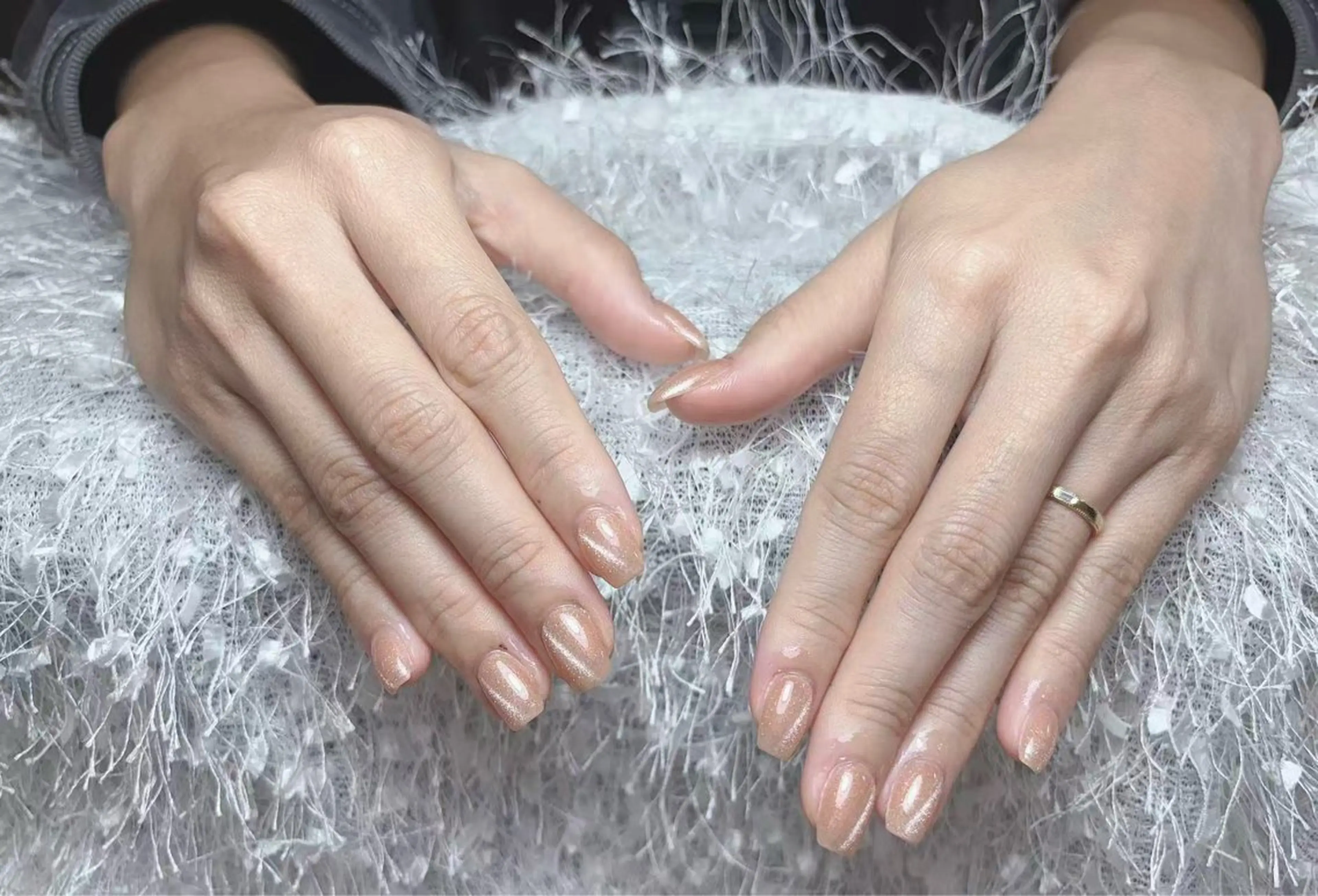 ネイル チークネイル 長さ出し フットネイル フレンチネイル ジェルネイル Enny lovelyのネイルデザイン