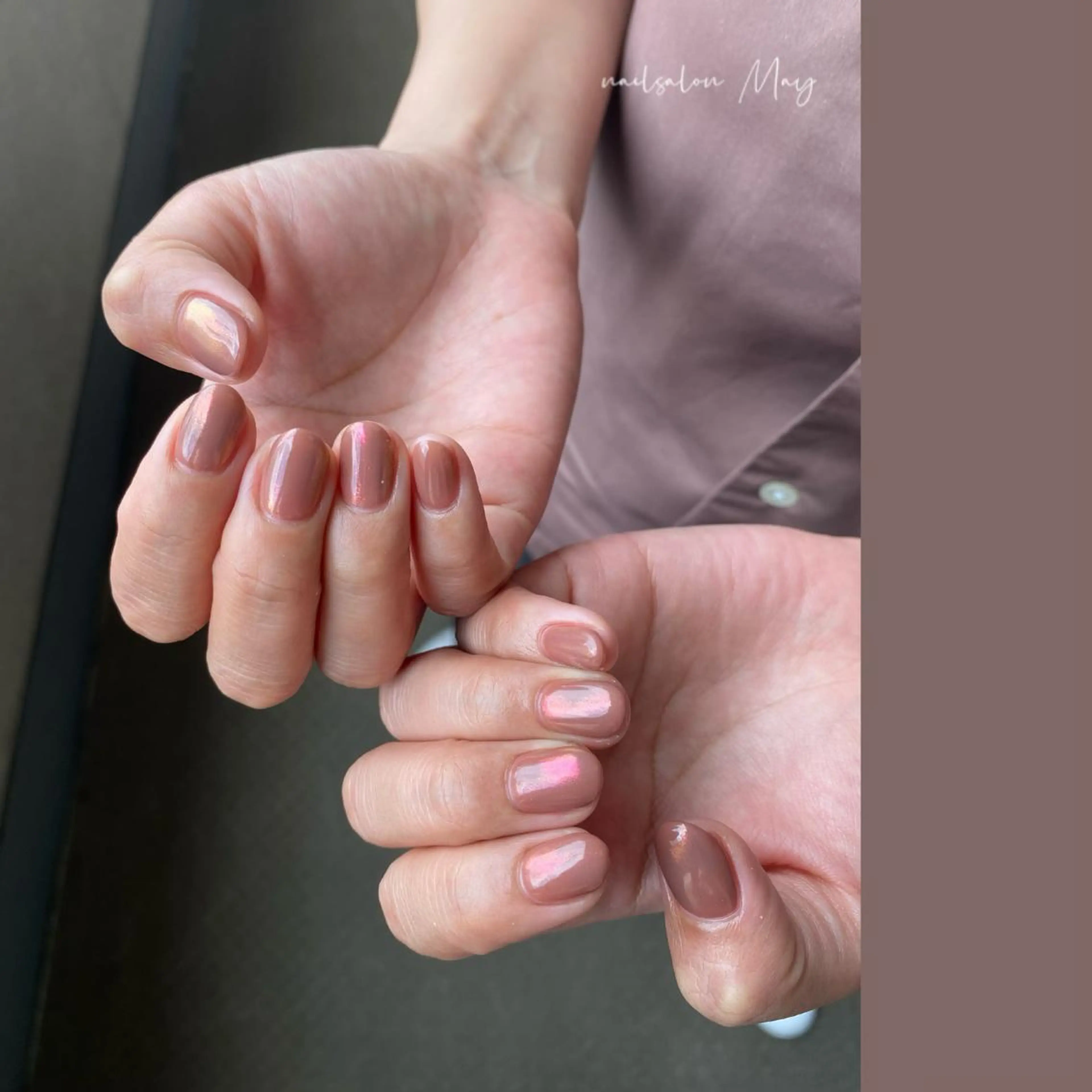 ネイル アートネイル ミラーネイル ハンドネイル nailsalon mayのネイルデザイン