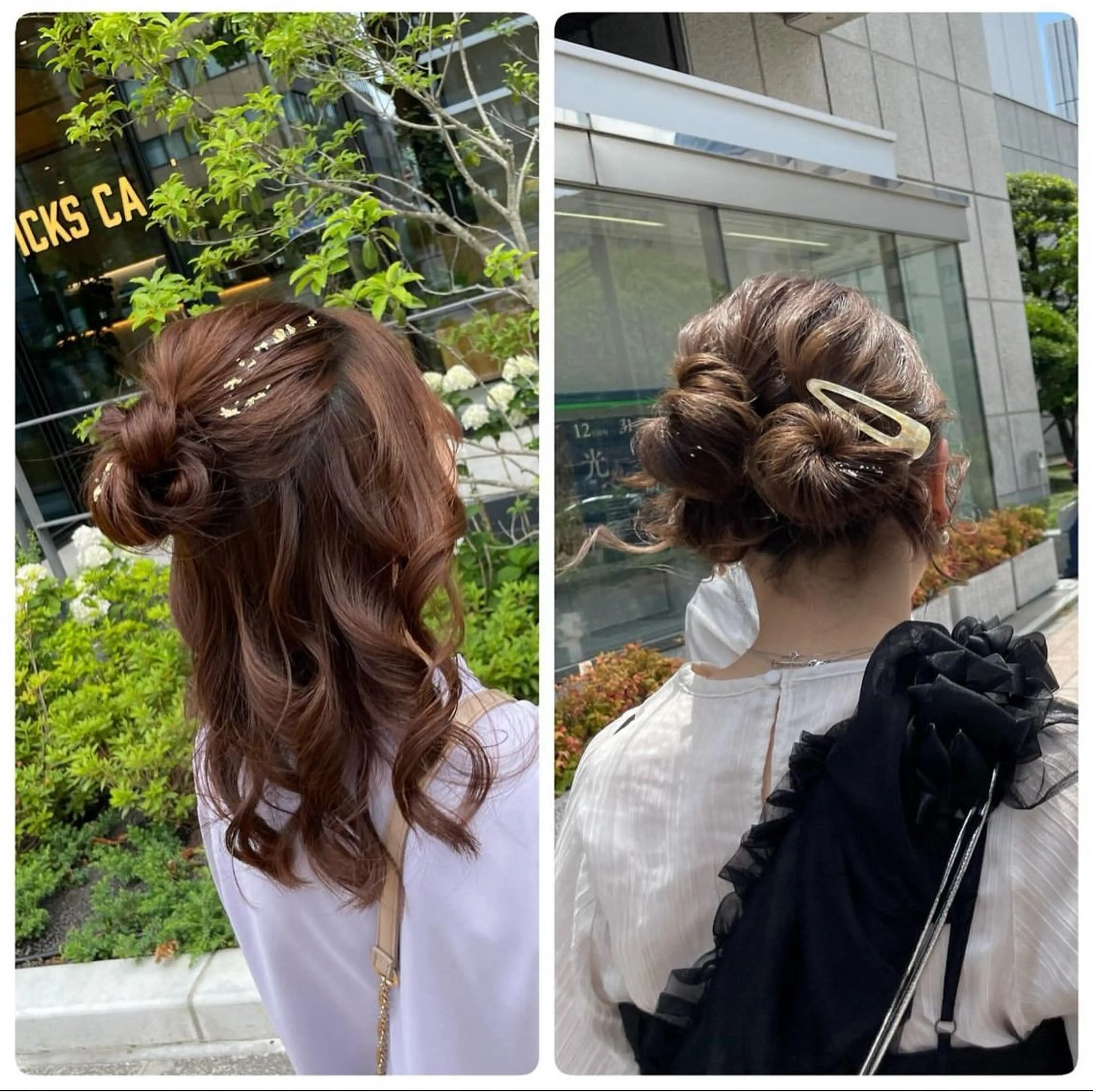 【洋装ヘアセット】お呼ばれやお出かけにいかがでしょうか⟡.·の写真