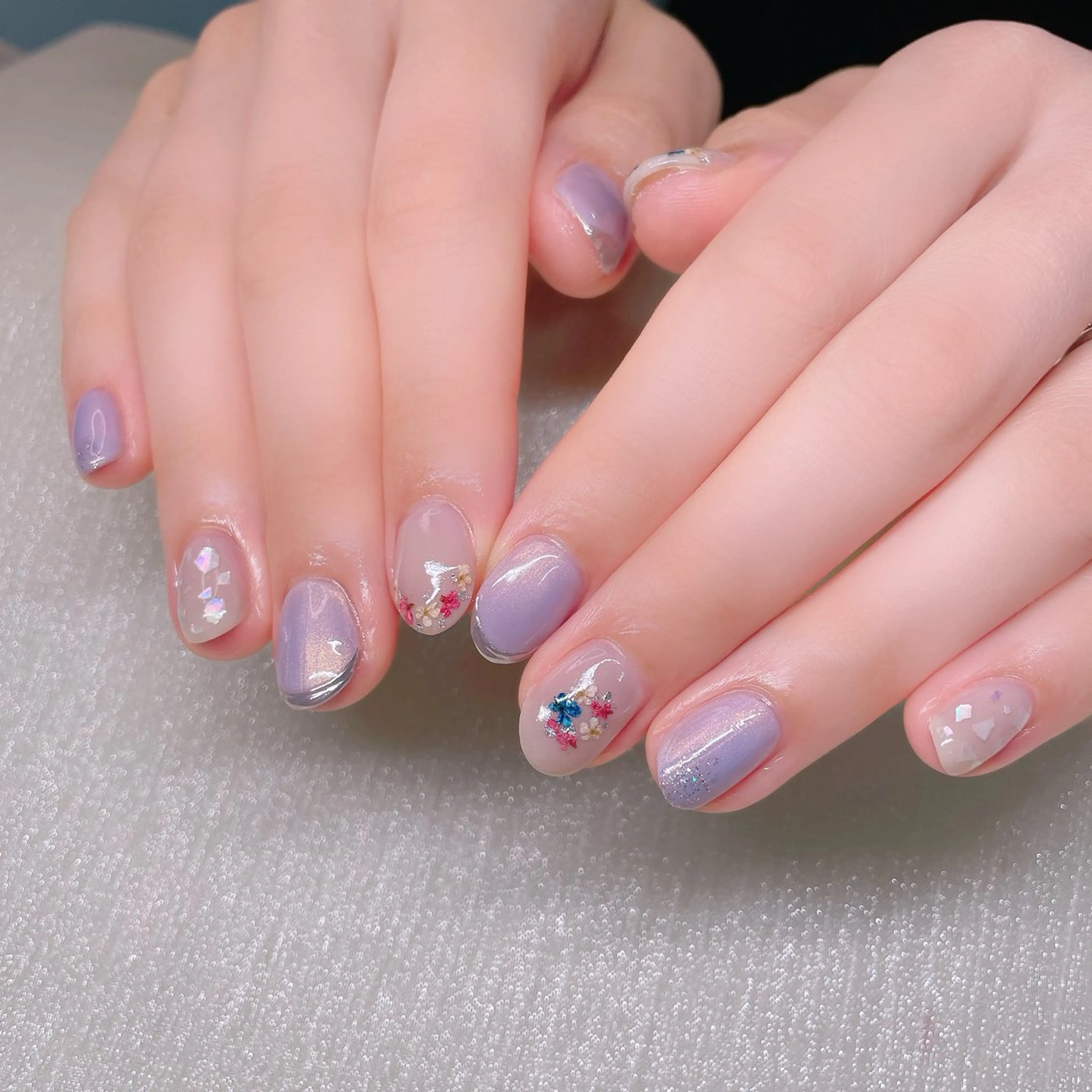 ネイル 長さ出し ハンドネイル Nailist SUZU所属・Nailist suzuのネイルデザイン