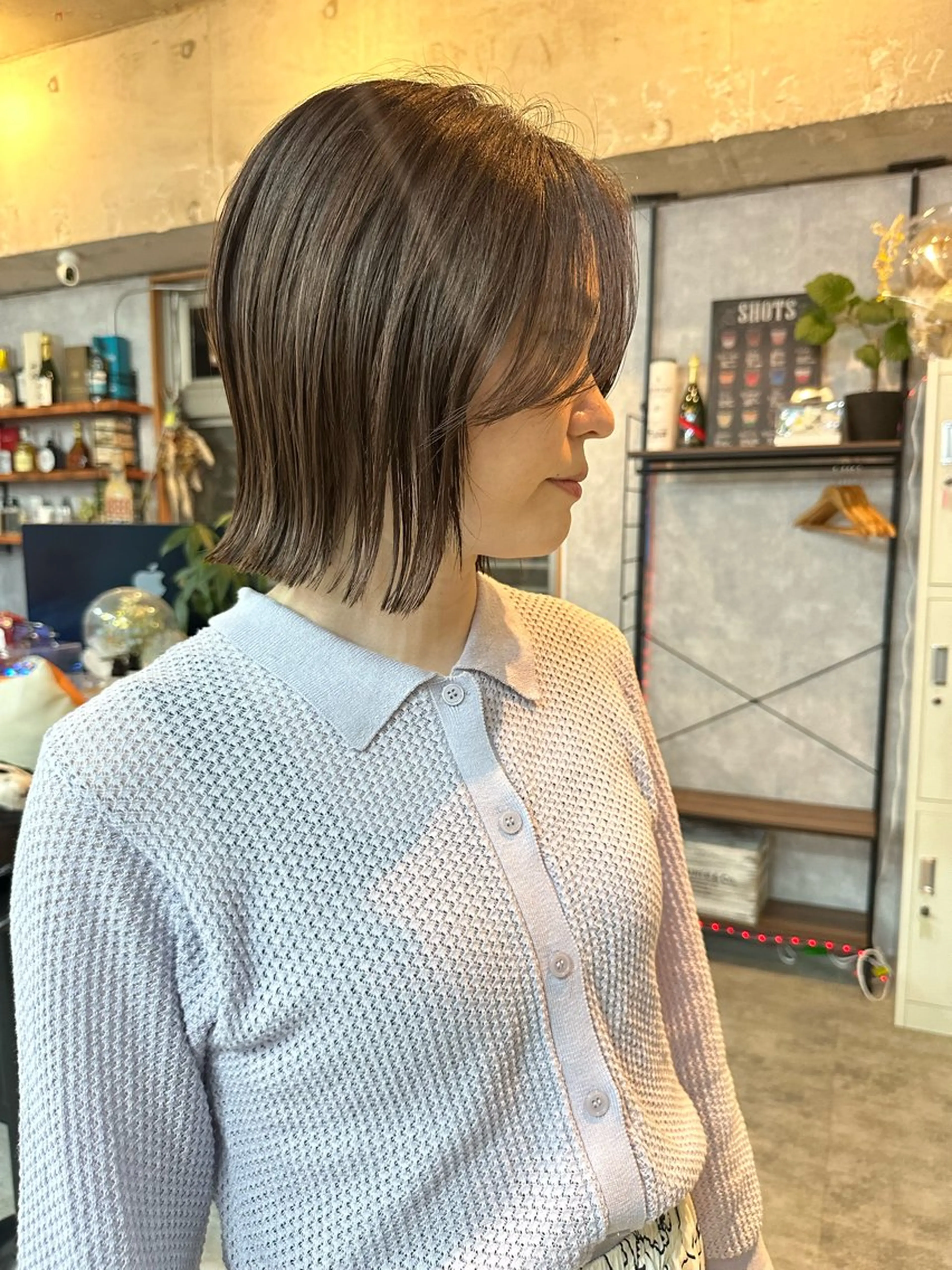 ショート 切りっぱなしボブ ショートボブ ハンサムショート 丸みショート ボブ カット ヘアカラー トリートメント C’LD hair  produce /シールドヘア所属・モテ髪/ボブ/ショー ト/アダチフウトのヘアスタイル