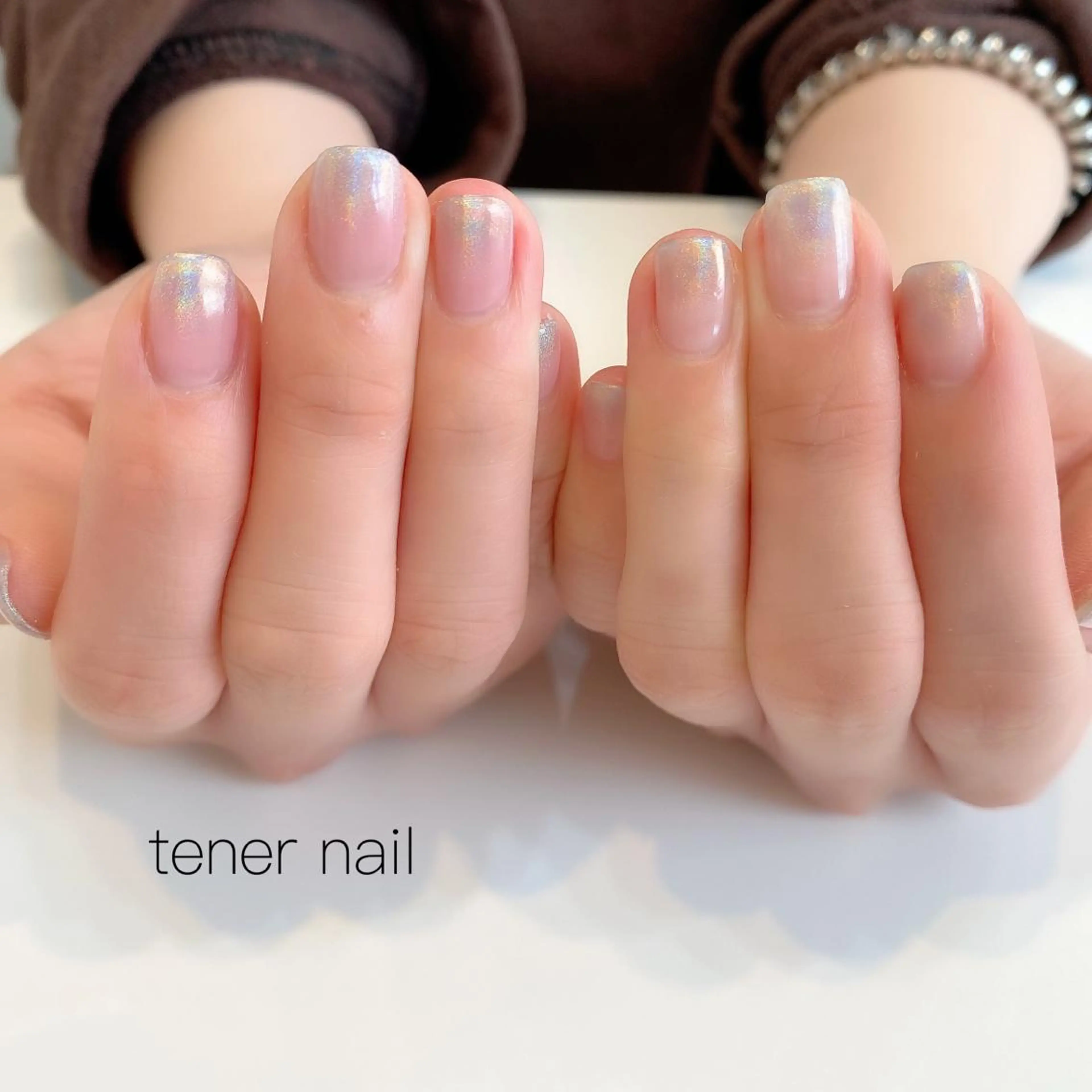 ネイル クリアネイル グラデーション tener  nail  テネルネイル所属・テネルネイル tener nailのネイルデザイン