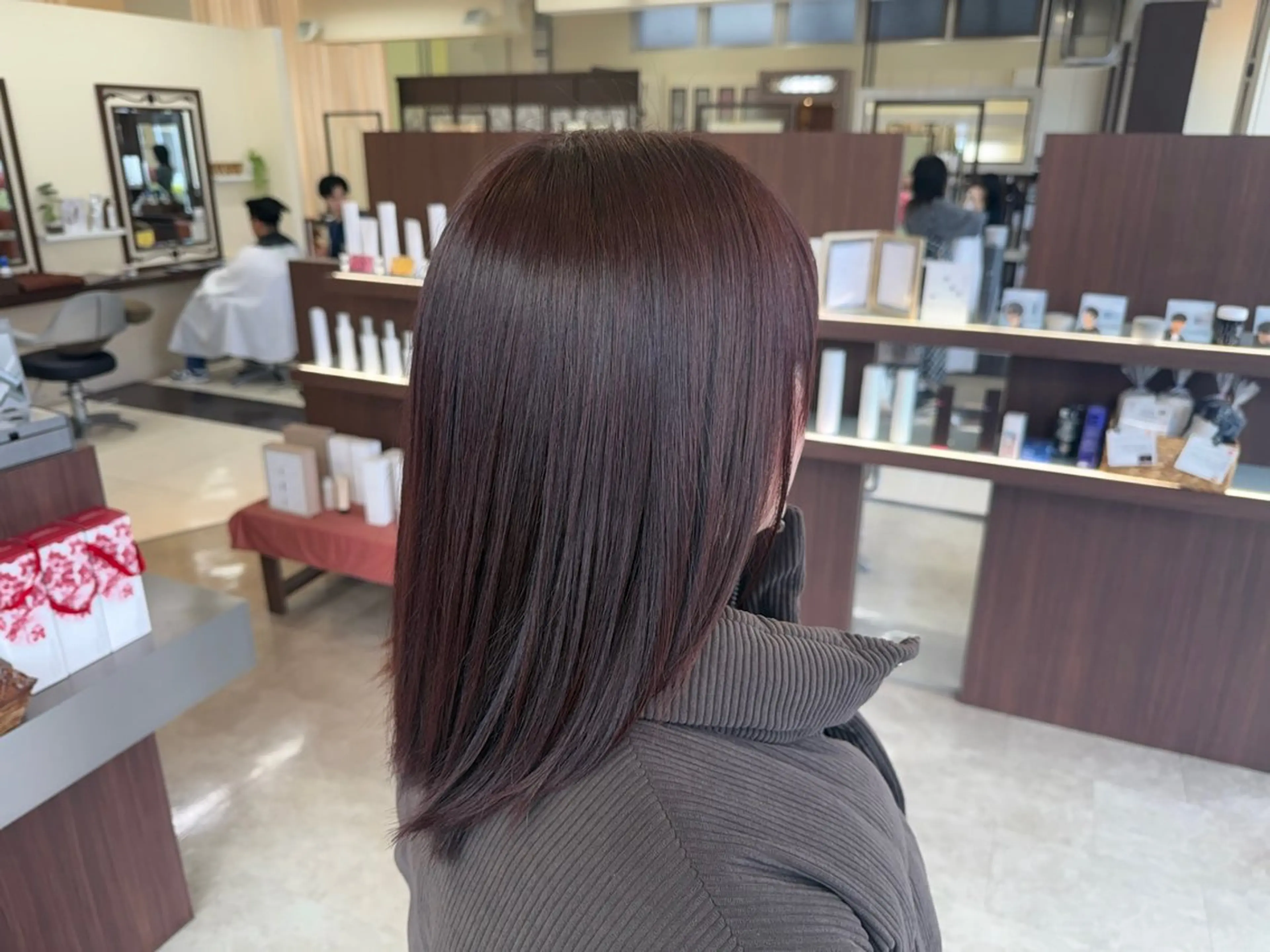 ミディアム カラー ⛄️カラーモデル /艶カラー/あい⛄️のヘアスタイル