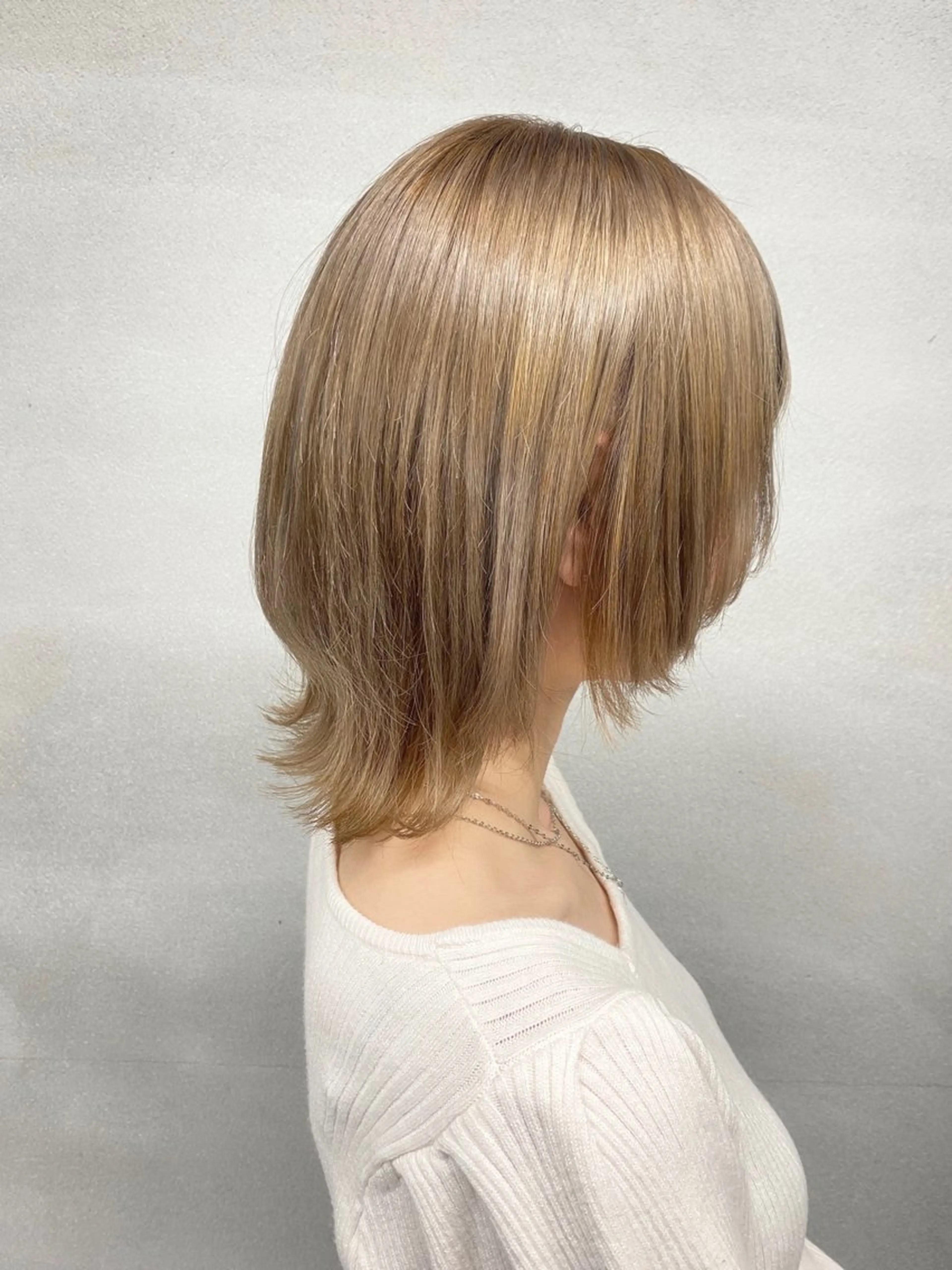 ミディアム カラー 柏 デザインカラー/ レイヤー🐣シオリのヘアスタイル