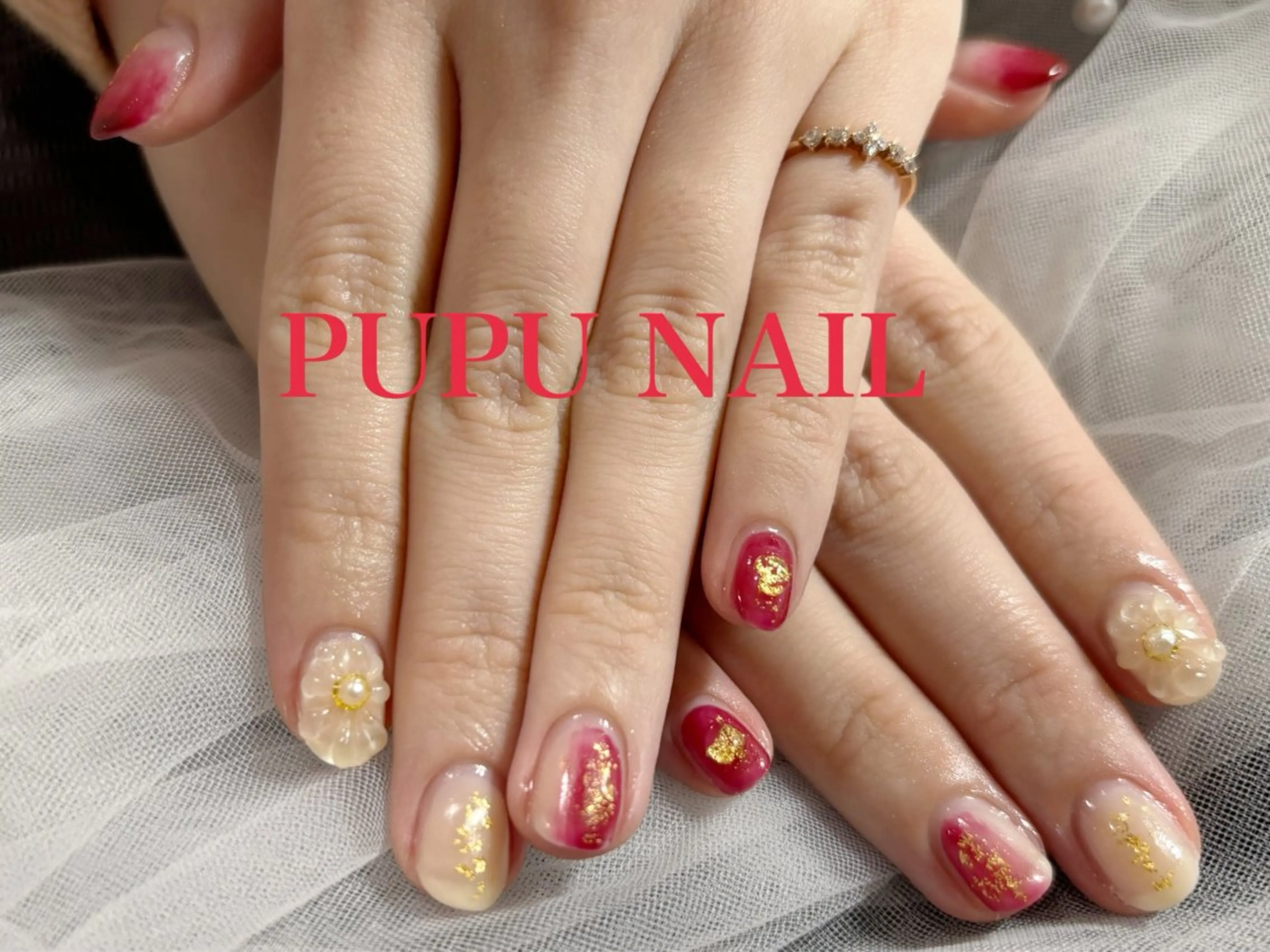 ミディアム ハンドネイル kido chieのネイルデザイン