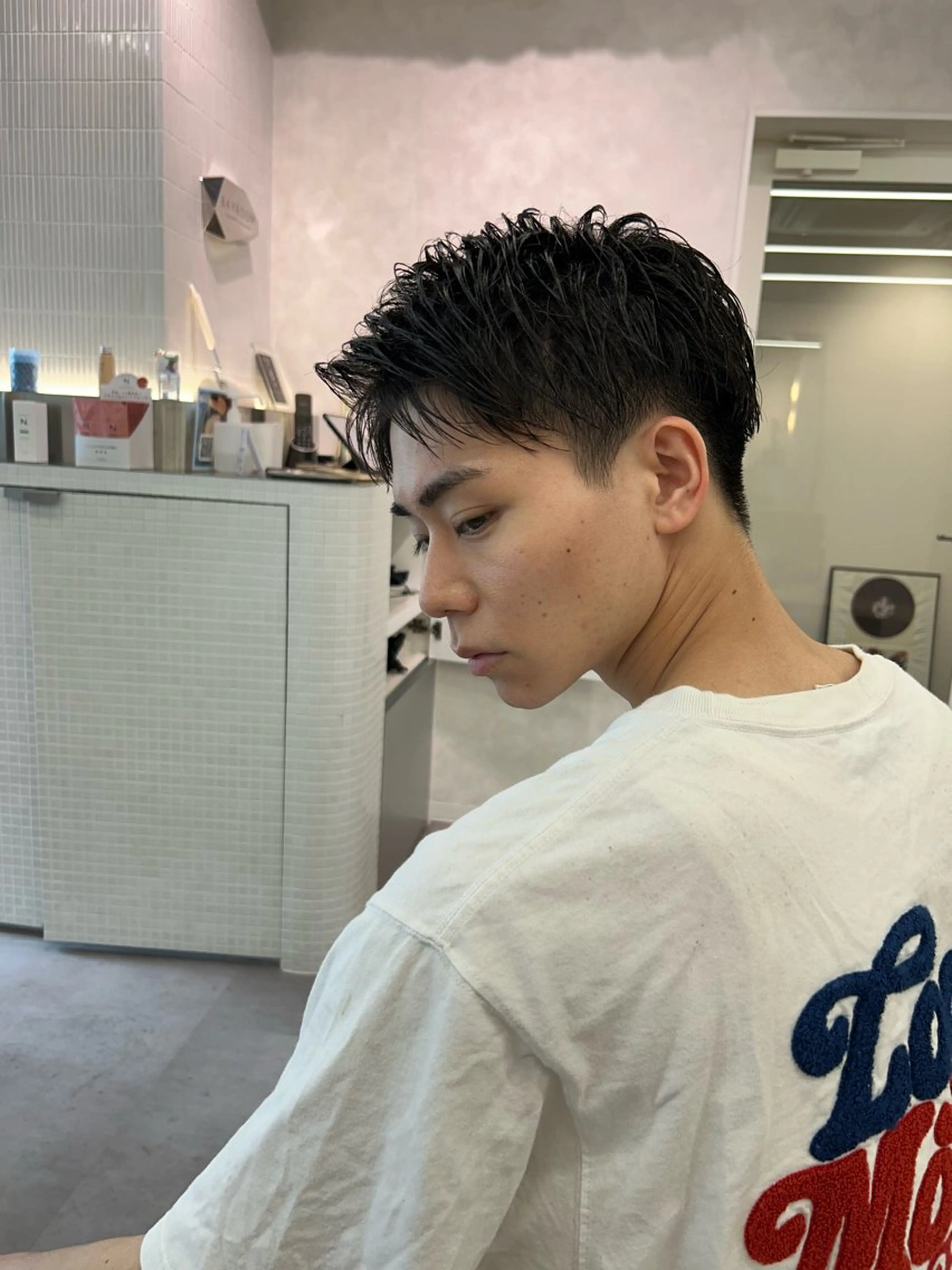 メンズ カット 横浜メンズ特化 田中リョウのヘアスタイル
