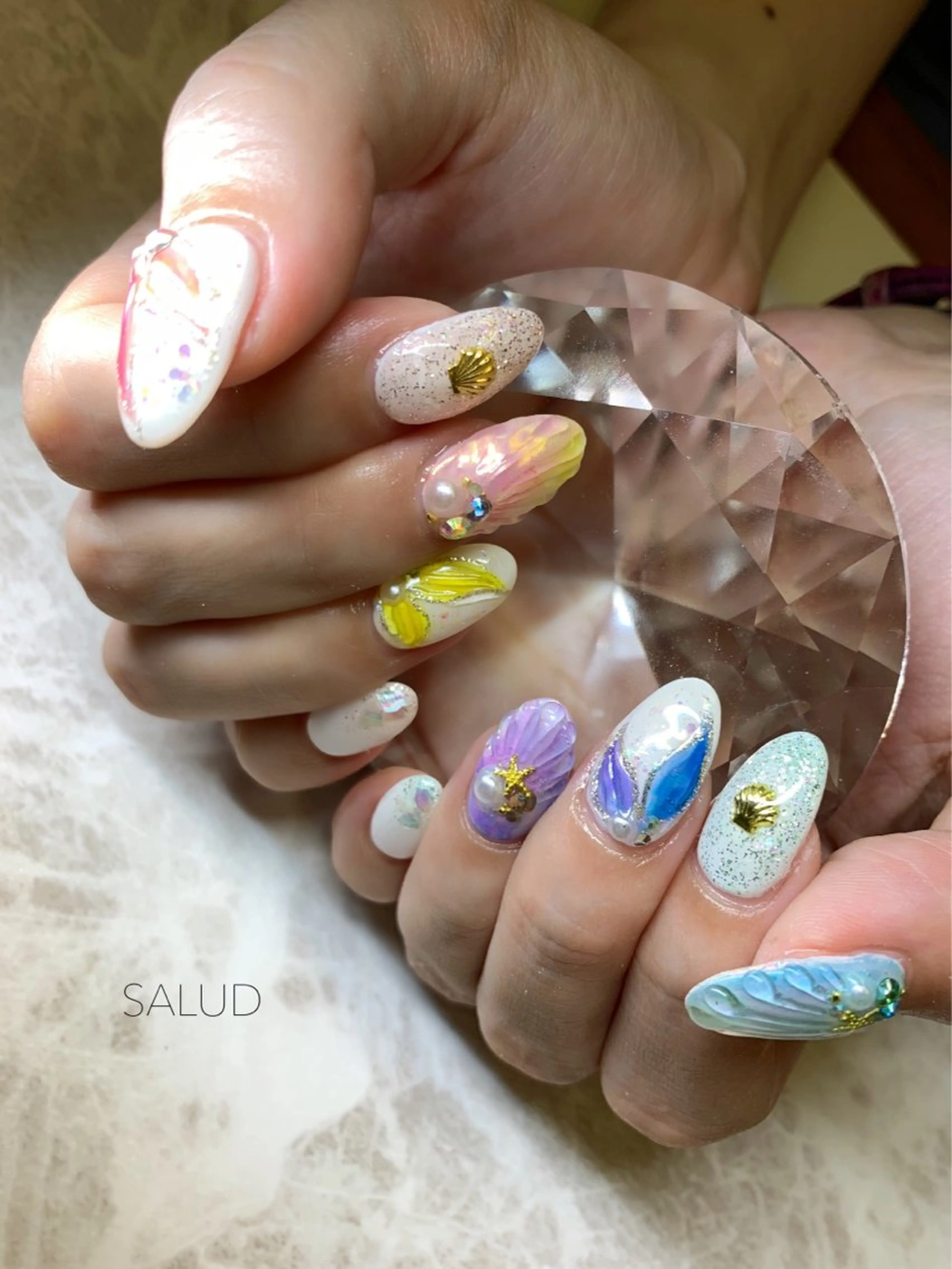 ネイル ハンドネイル Nail Salon SALUDのネイルデザイン