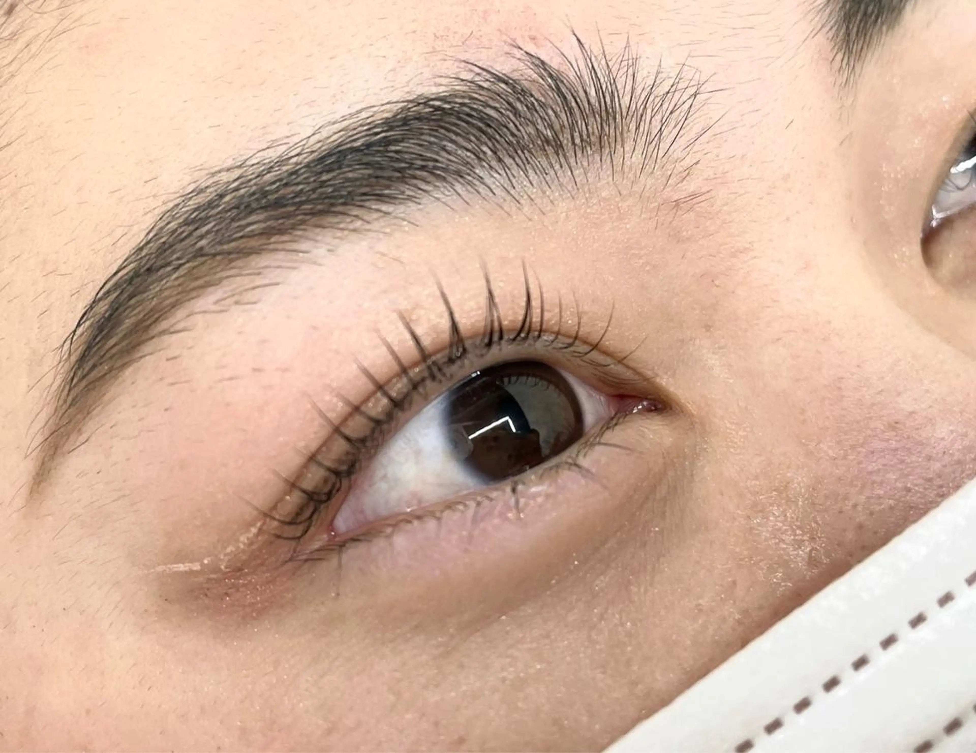 マツエク・マツパ パリジェンヌラッシュリフト 赤み無し柔らかカラー 【梅田】madokaのヘアスタイル