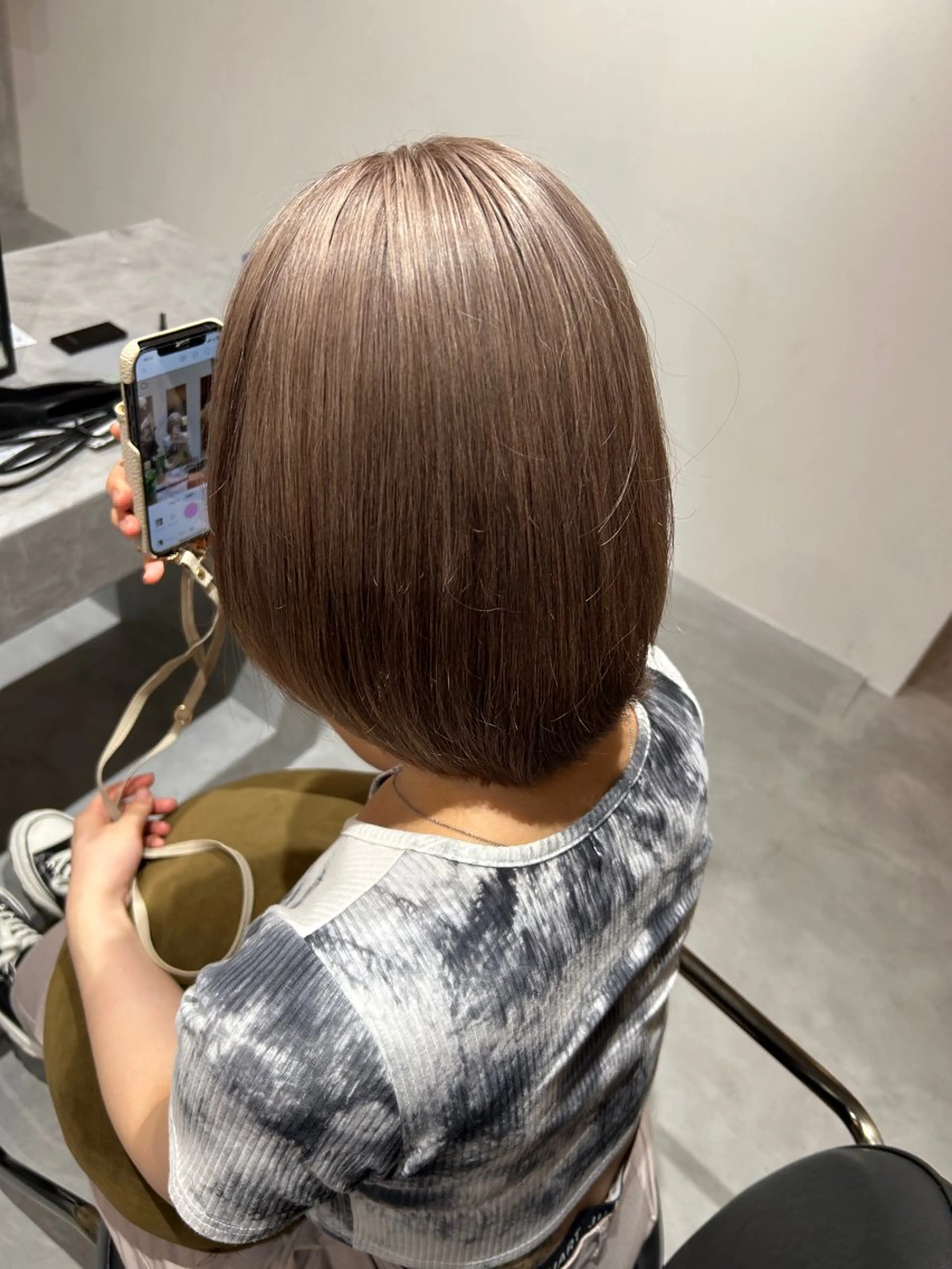 カラー inity所属・上場 健史のヘアスタイル