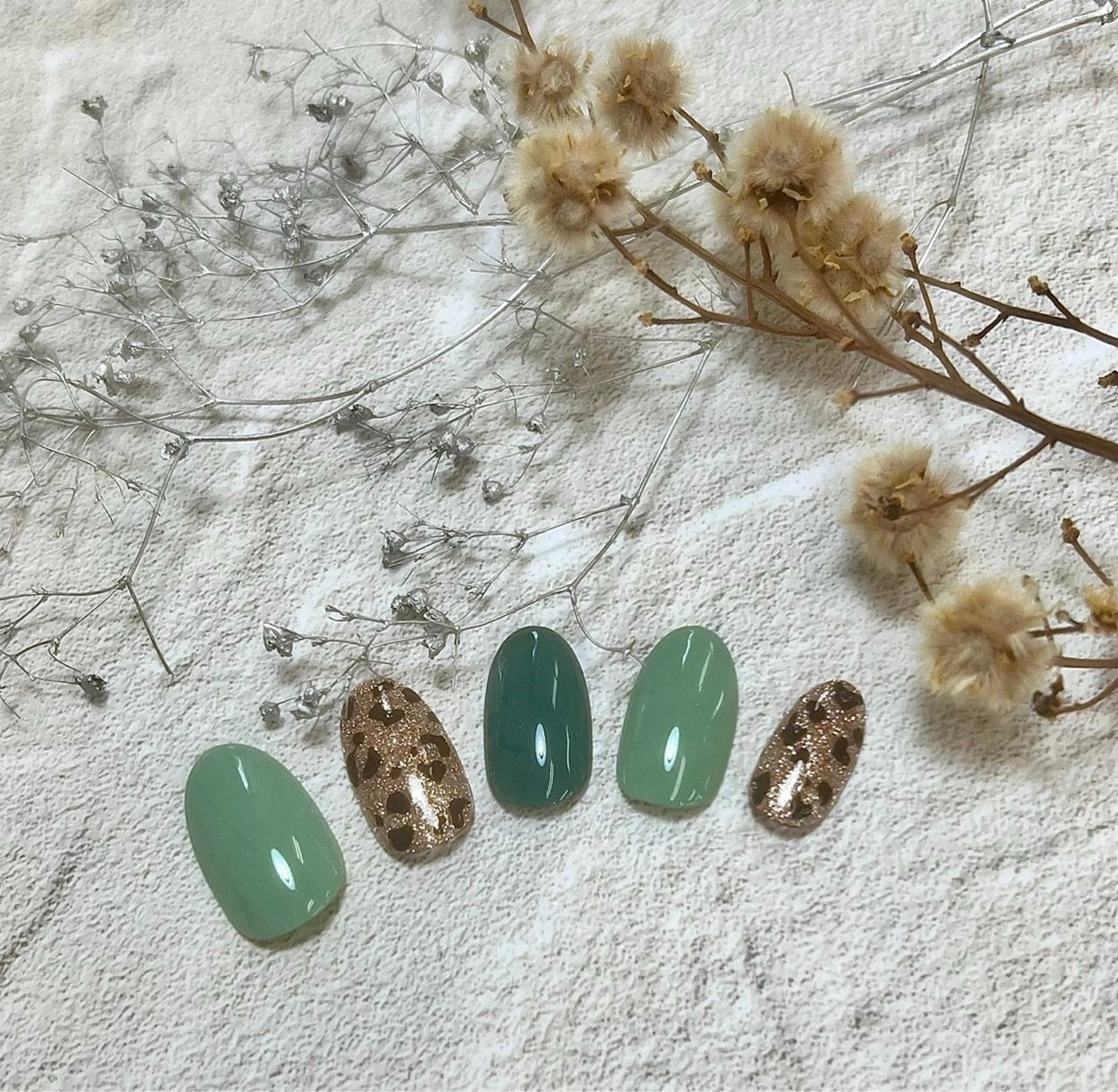 ネイル ⭐︎休業中の練習⭐︎ JNA認定講師髙橋のネイルデザイン