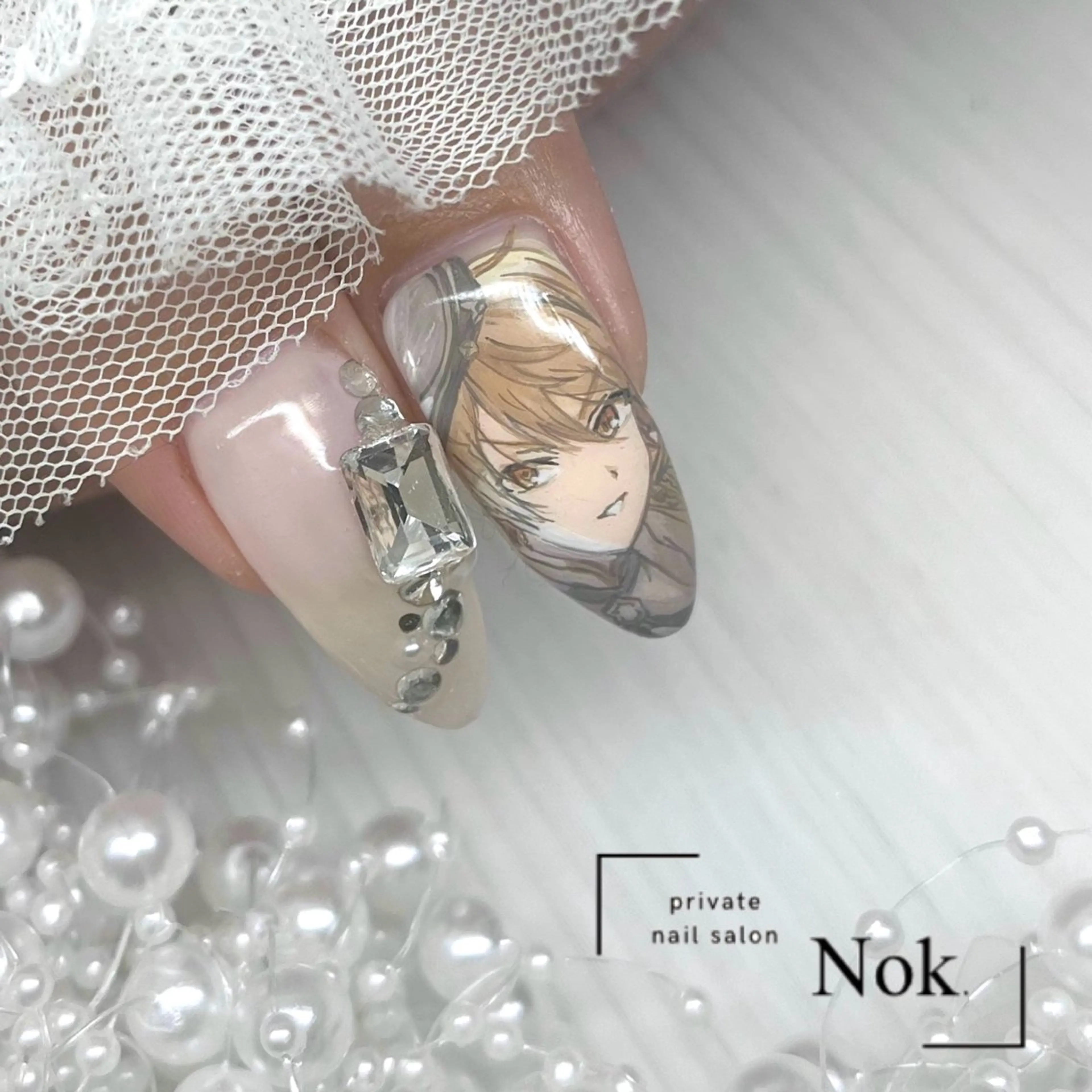 ネイル ハンドネイル 池袋痛ネイル Nok. 渡辺のネイルデザイン