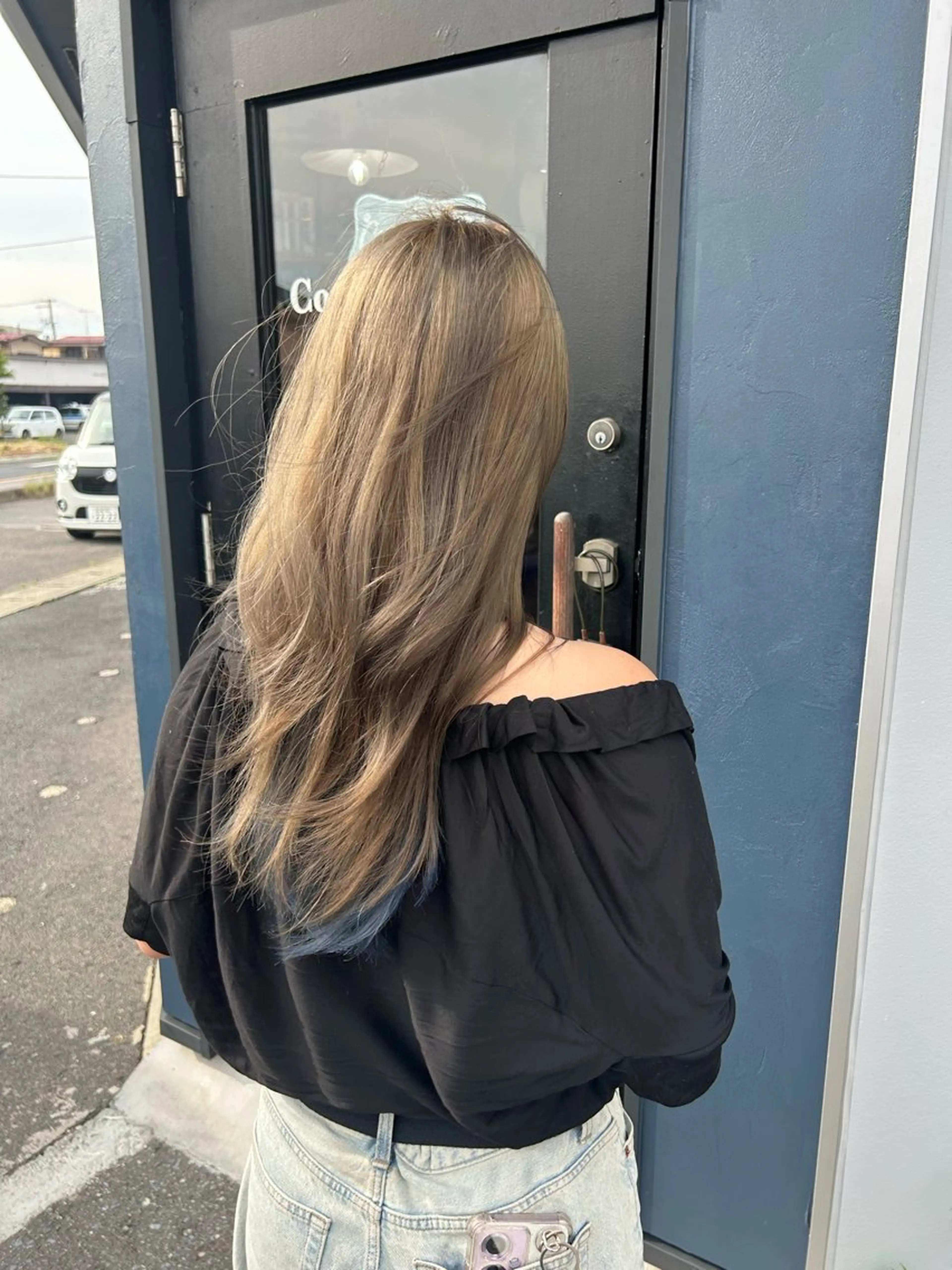 カラー ベージュカラー ブルーカラー 今野 詩音のヘアスタイル