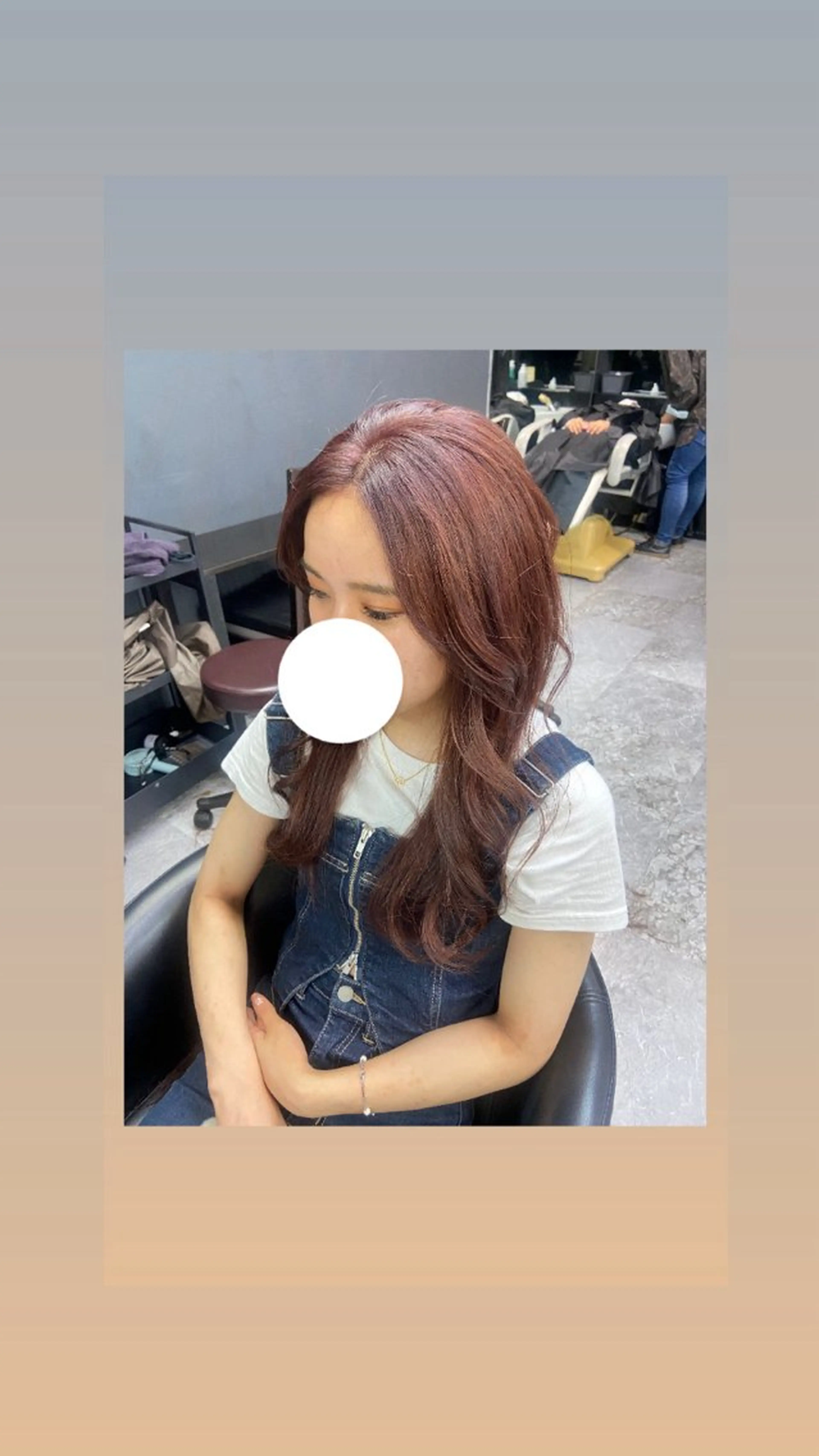 ロング 瀧下 唯のヘアスタイル