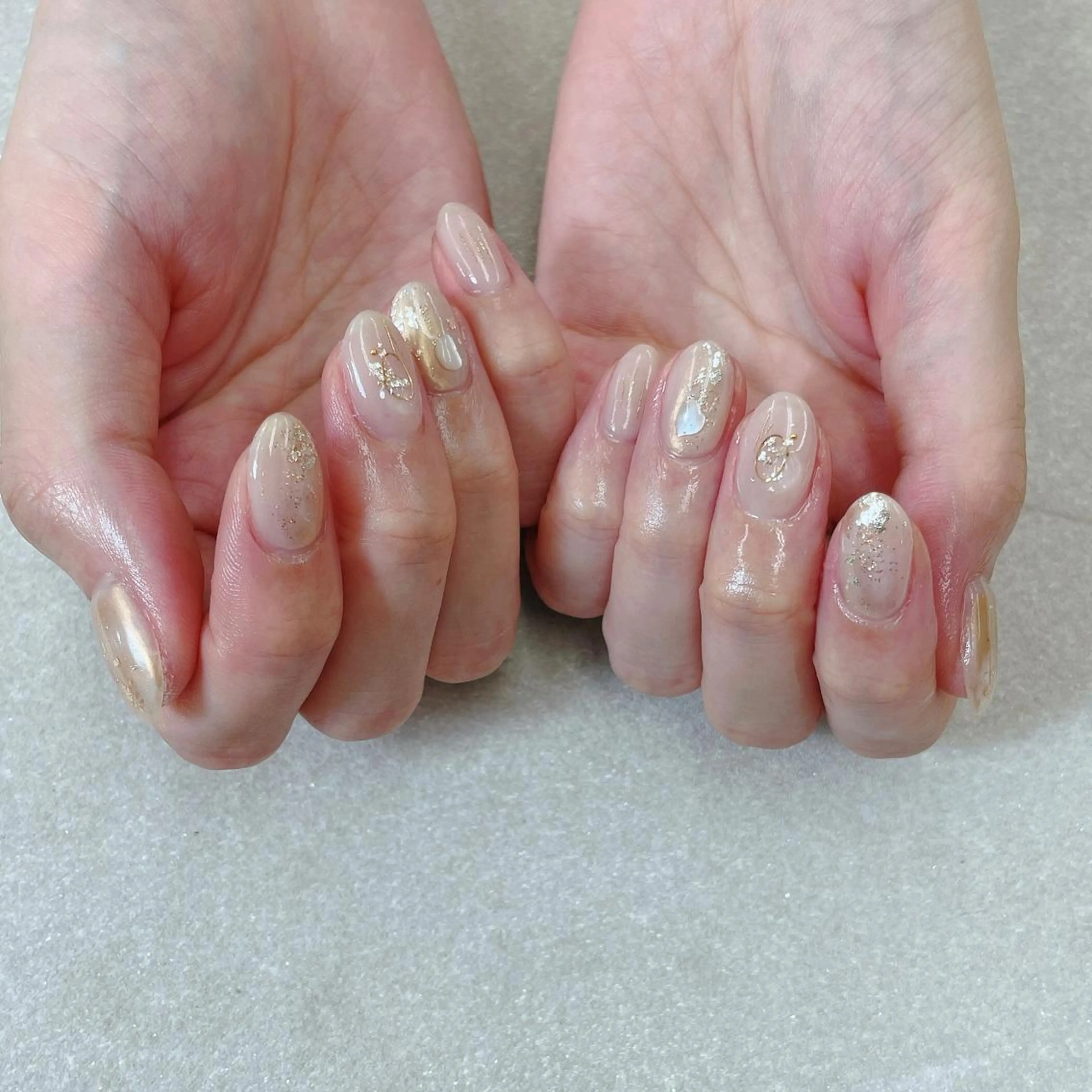 ネイル アートネイル ハンドネイル A85G ayakoのネイルデザイン