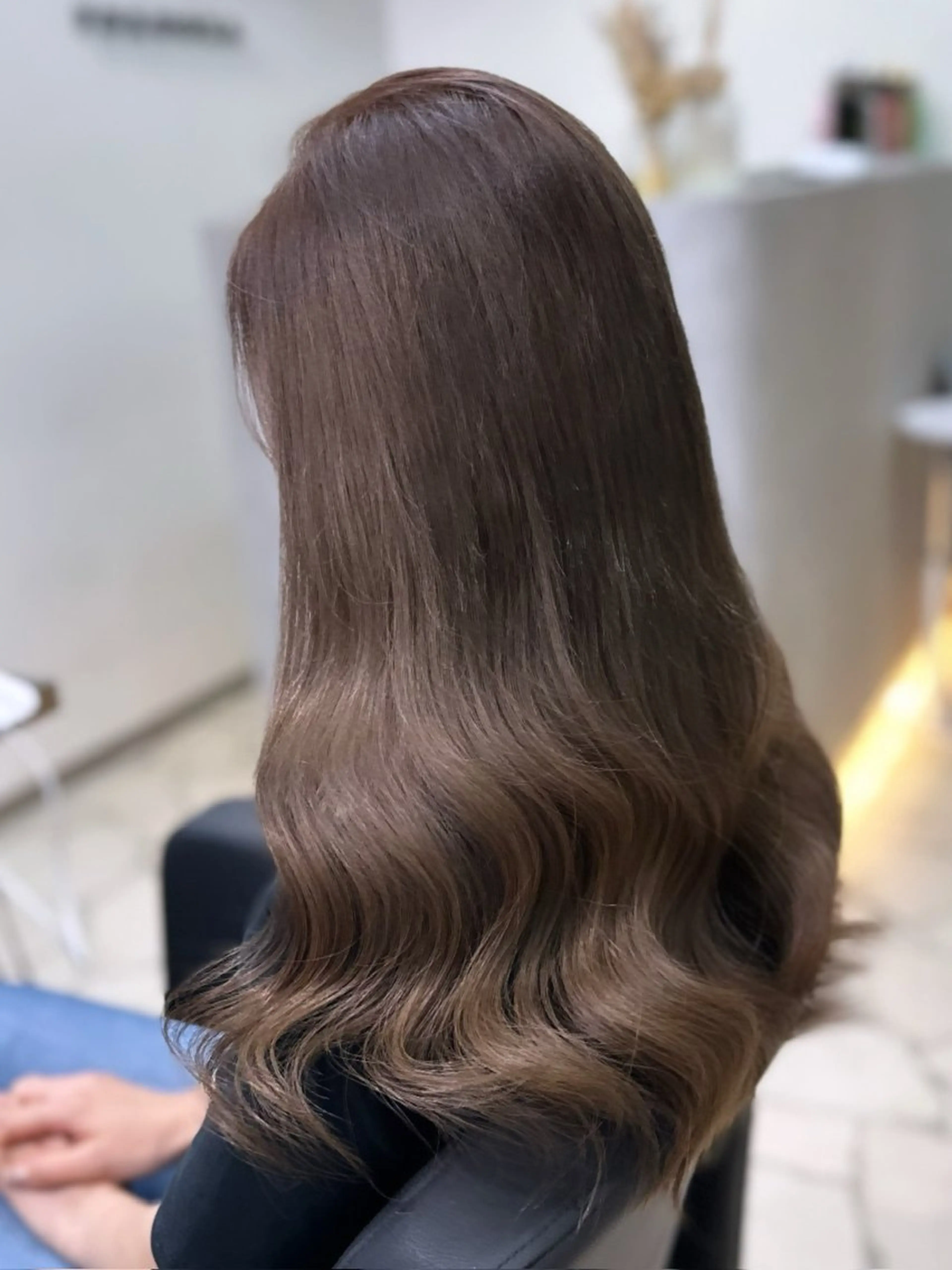 ロング アッシュ アッシュブラウン 店長山田 やまでぃーのヘアスタイル