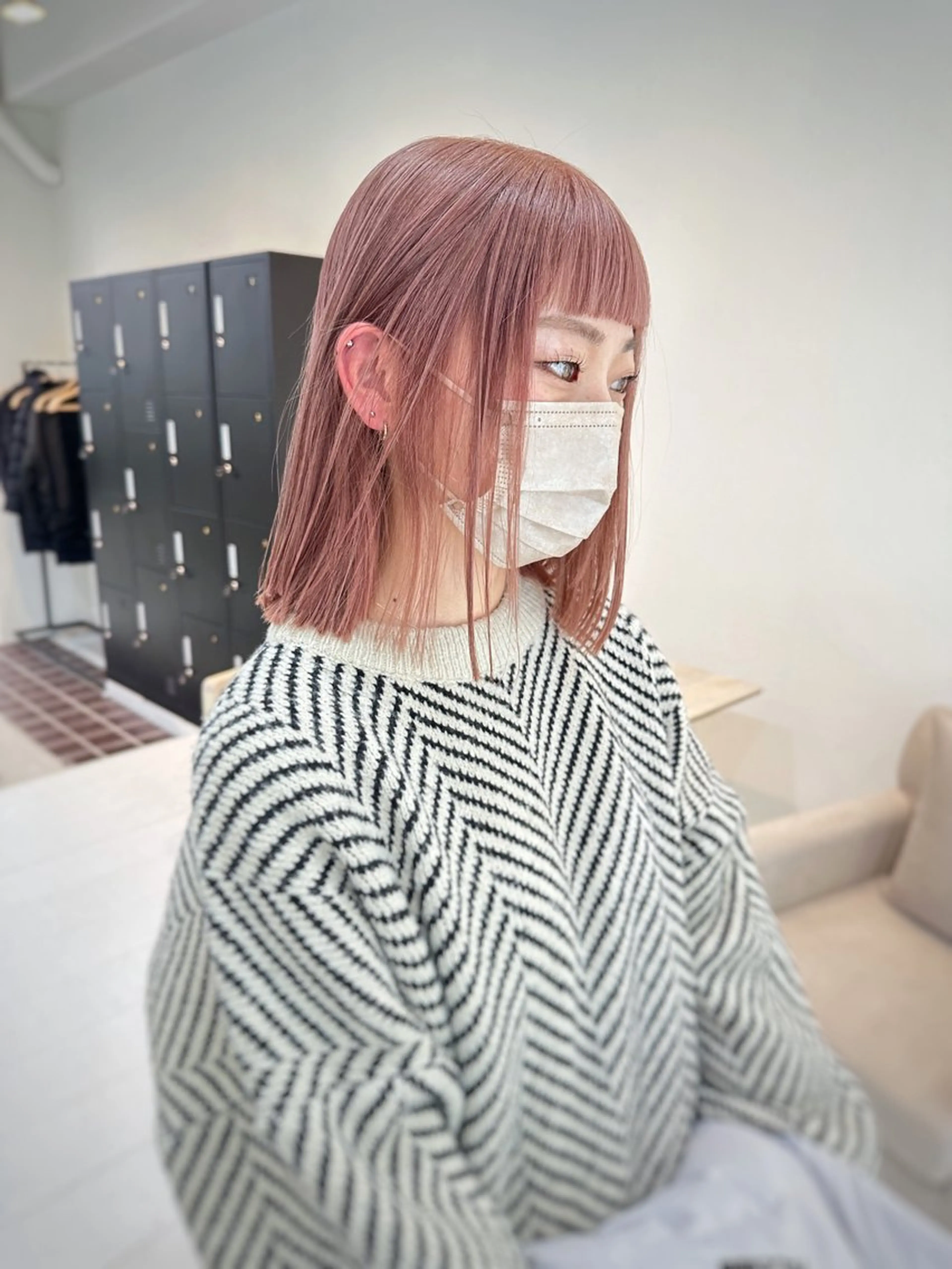 ミディアム カラー マンツーマン施術🦋 ayajuのヘアスタイル