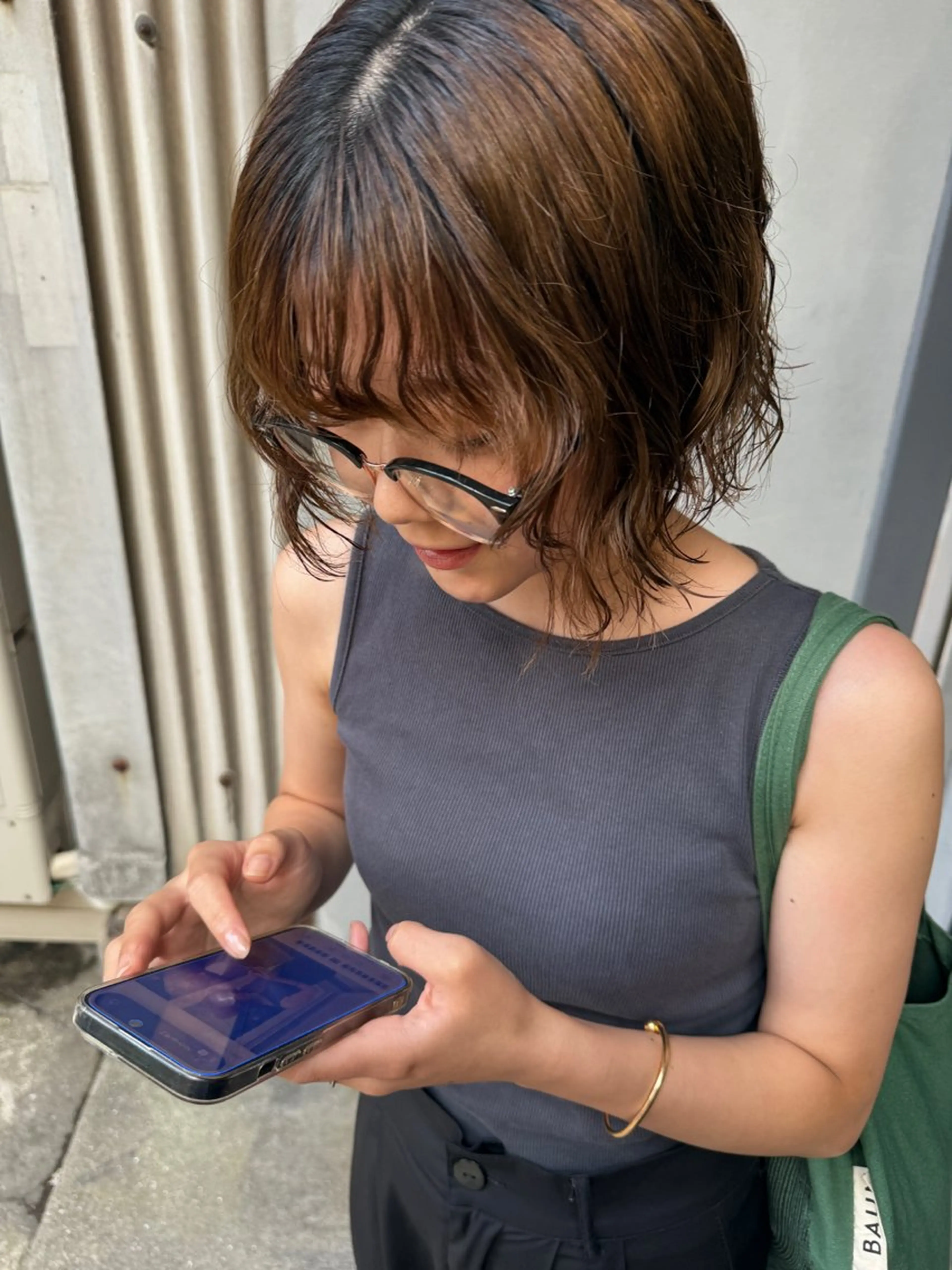 パーマ カット パーマ fubuki🪷 似合わせカットカラーのヘアスタイル