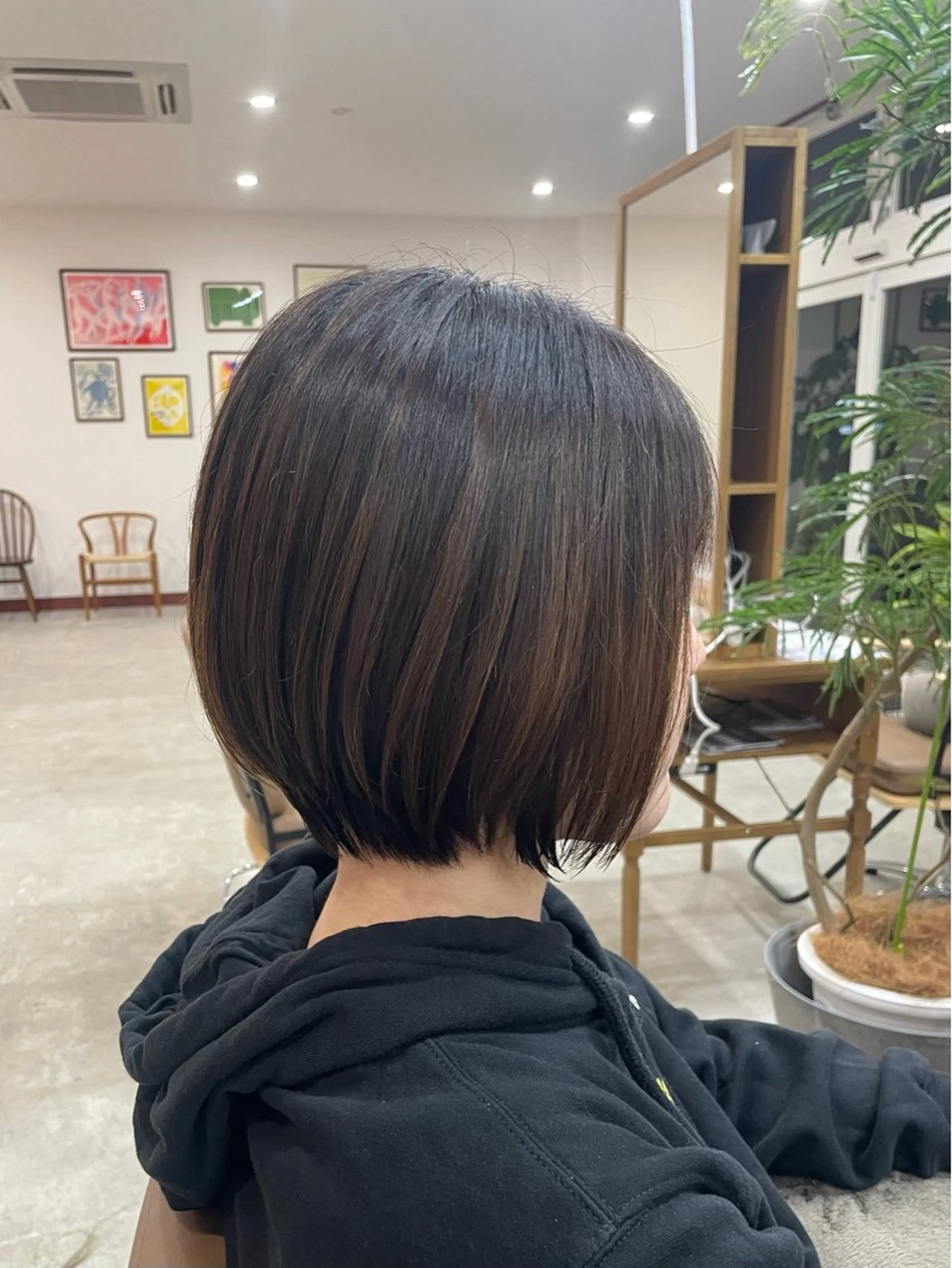 似合わせ大人ショート＋マイクロバブルシャンプーの写真