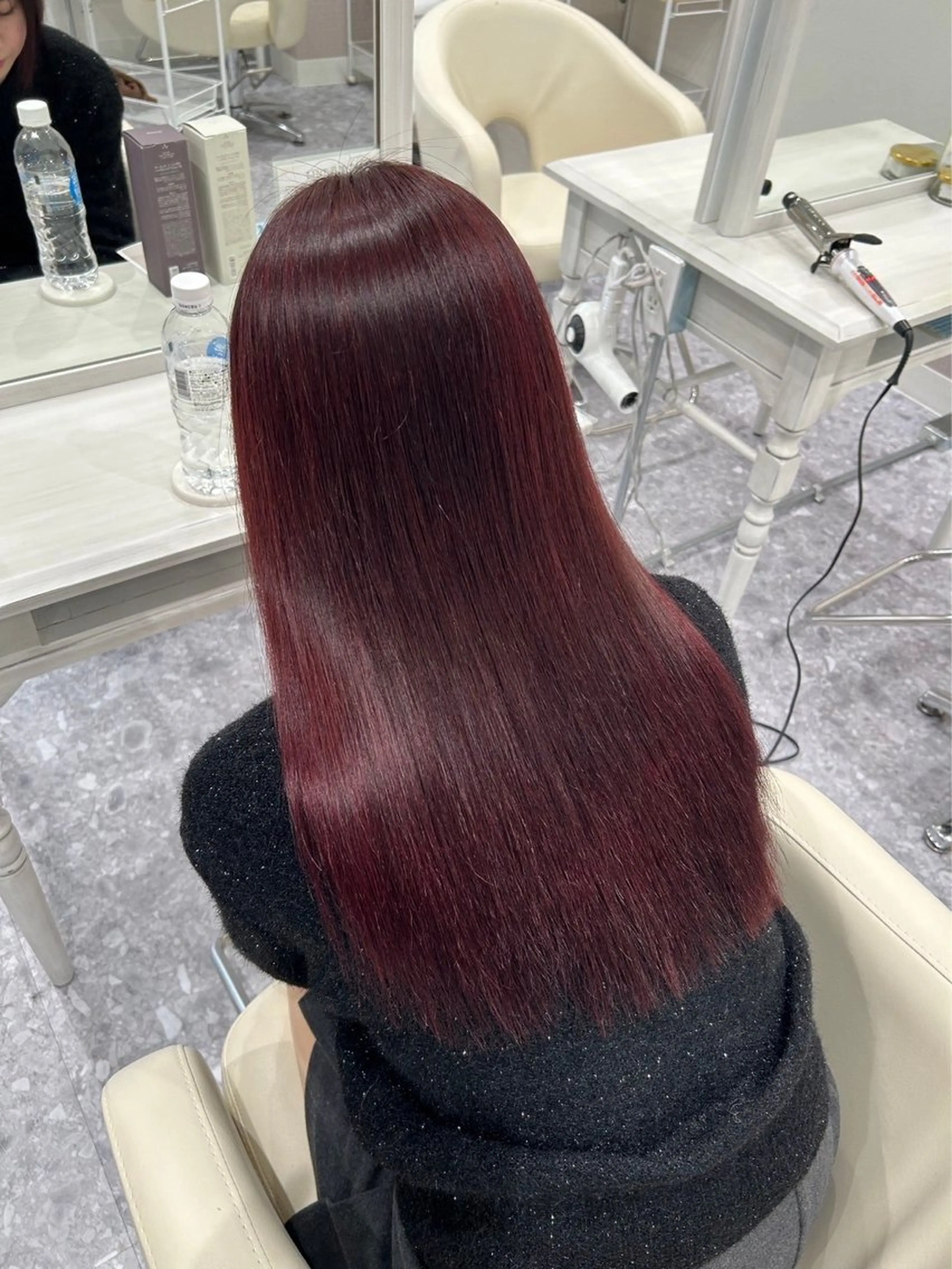 ロング カラー カット ヘアカラー トリートメント navi 武田葵のヘアスタイル