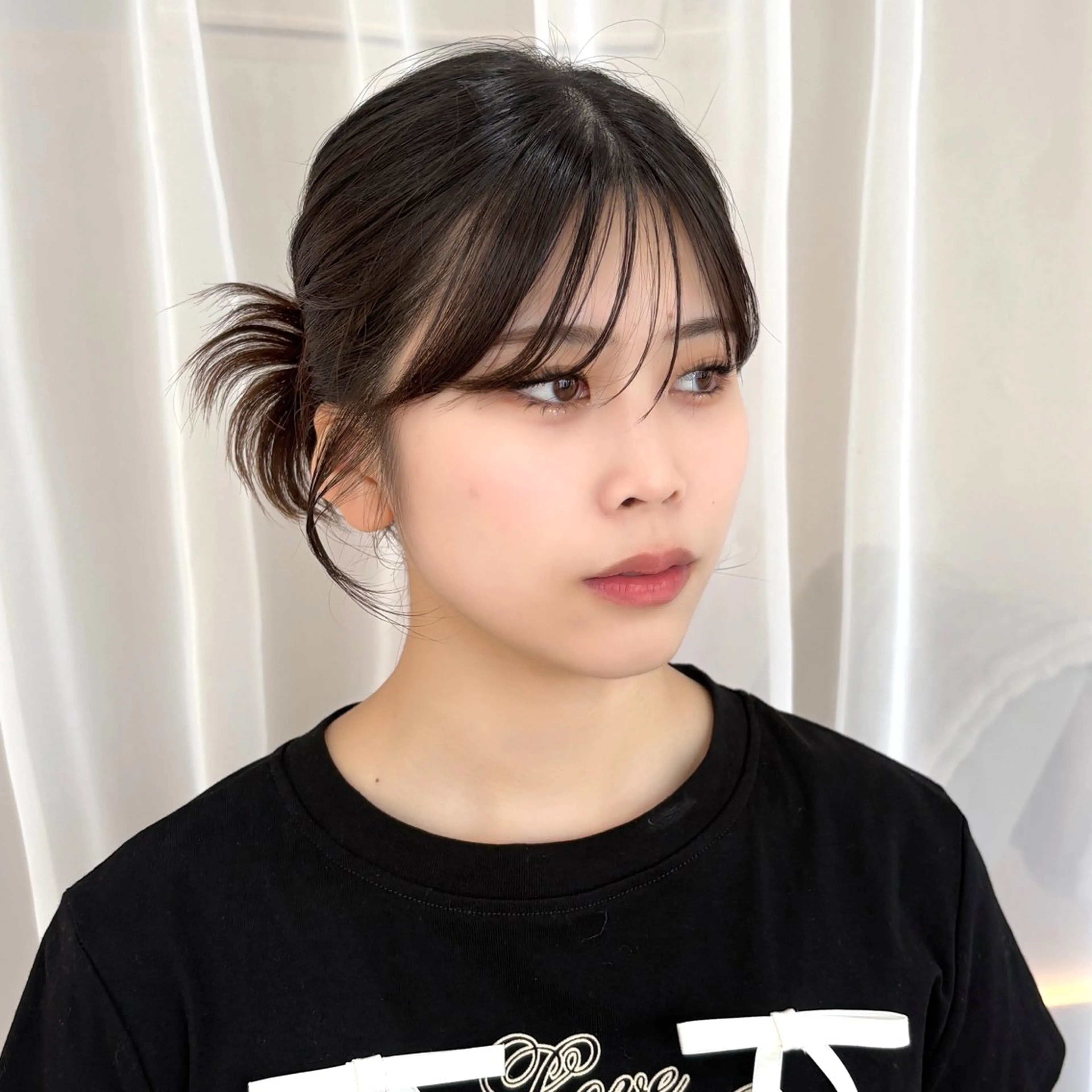 ミディアム 顔周りカット i.+odori所属・‎Miu‎🤍 モデル様募集中のヘアスタイル