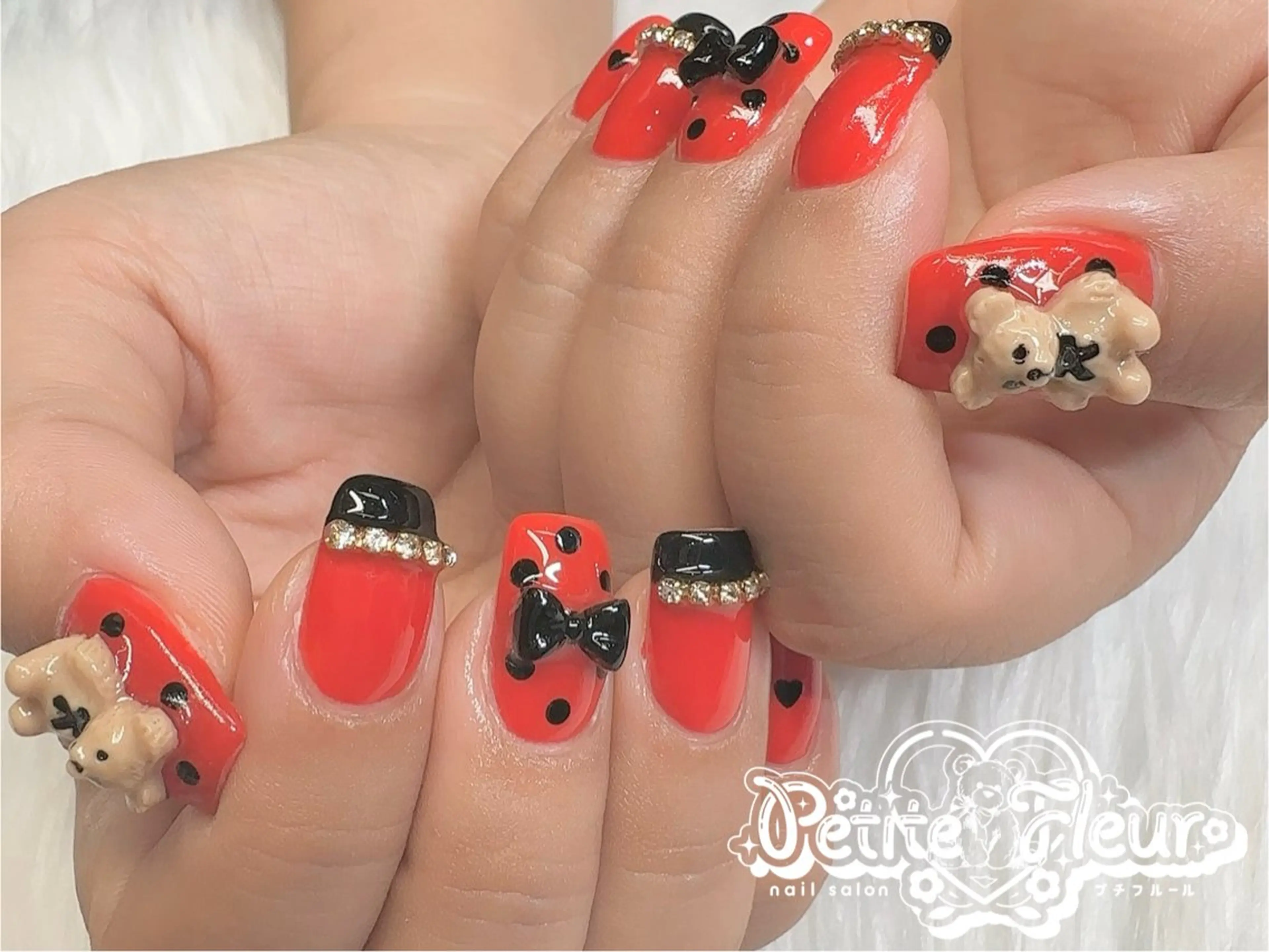 ネイル ハンドネイル ❁⃘*。Petite fleur❁⃘*りさのネイルデザイン