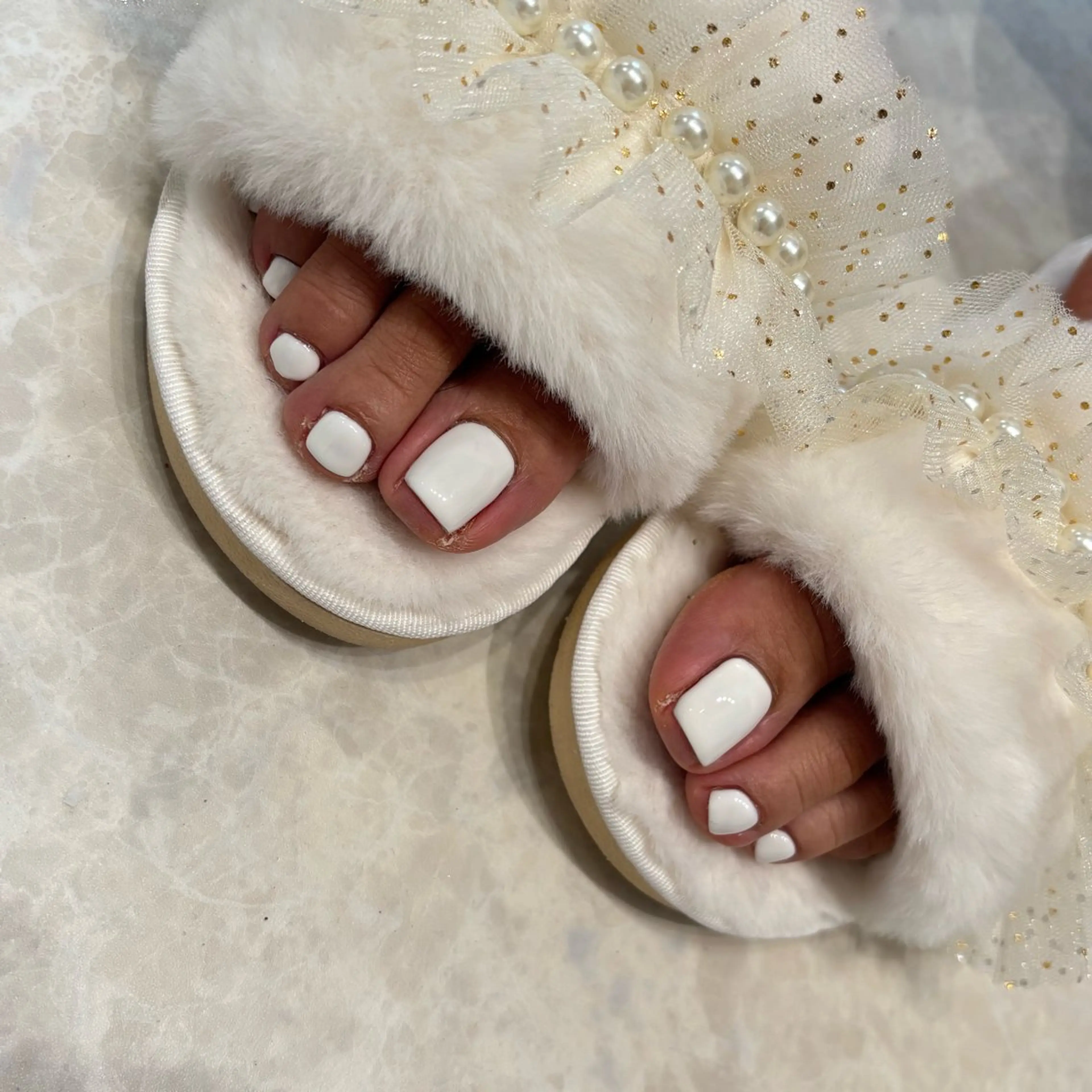 ネイル フットネイル nagaoフィルイン パラジェル長さだしのネイルデザイン